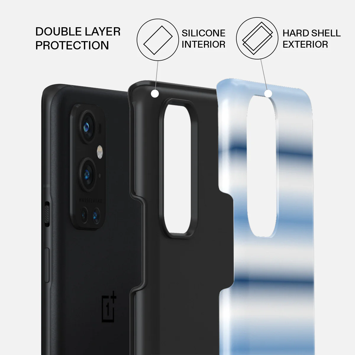 White Noise - OnePlus 9 Pro Case - Image 2