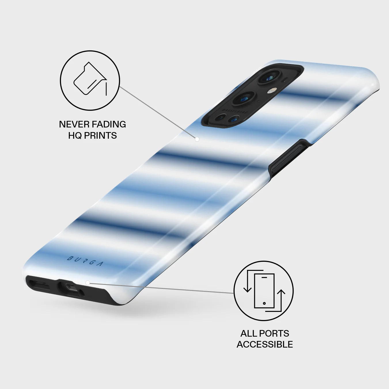 White Noise - OnePlus 9 Pro Case - Image 3