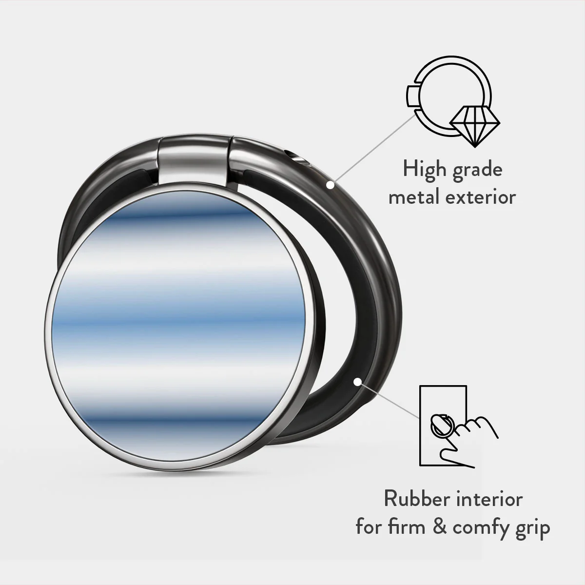 White Noise - Adhesive Ring Holder - Image 2