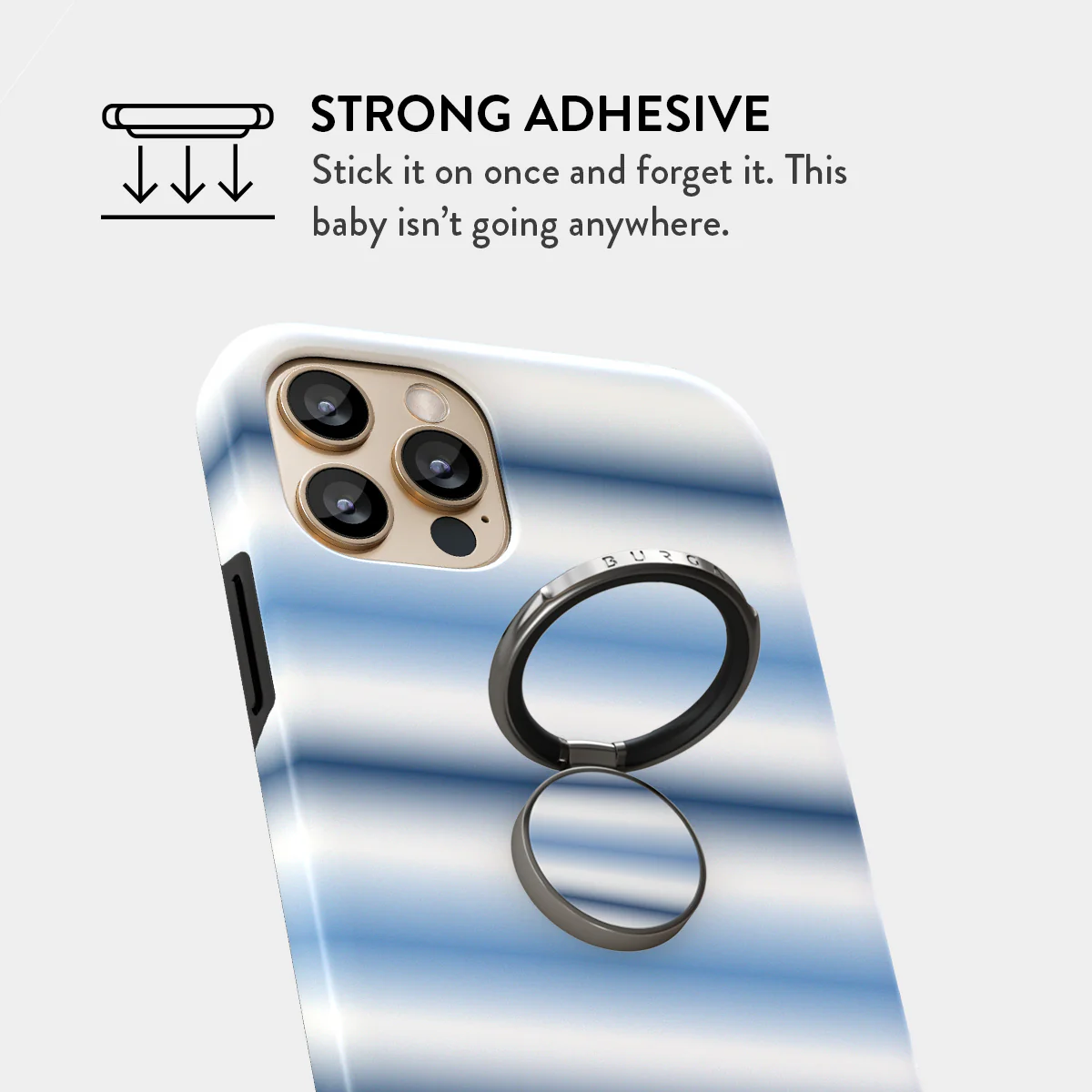 White Noise - Adhesive Ring Holder - Image 5