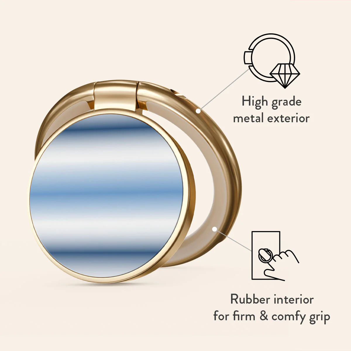 White Noise - Adhesive Ring Holder - Image 7
