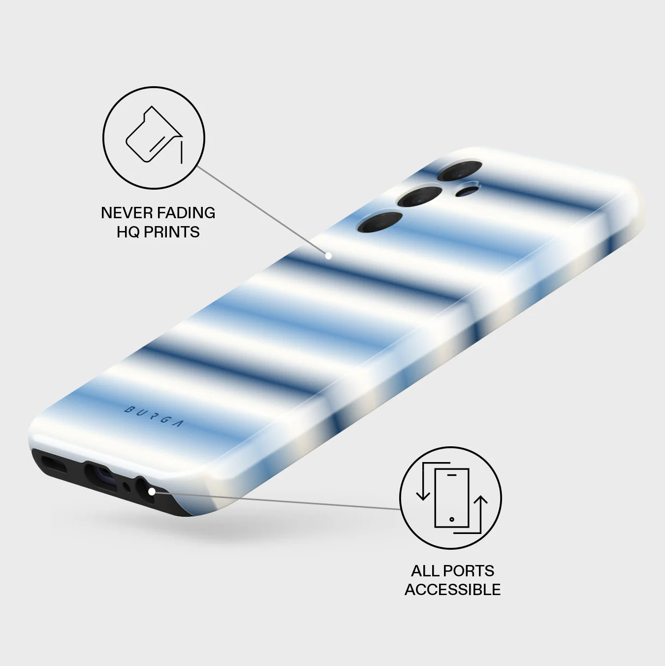 White Noise - Samsung Galaxy A15 4G / 5G Case - Image 3