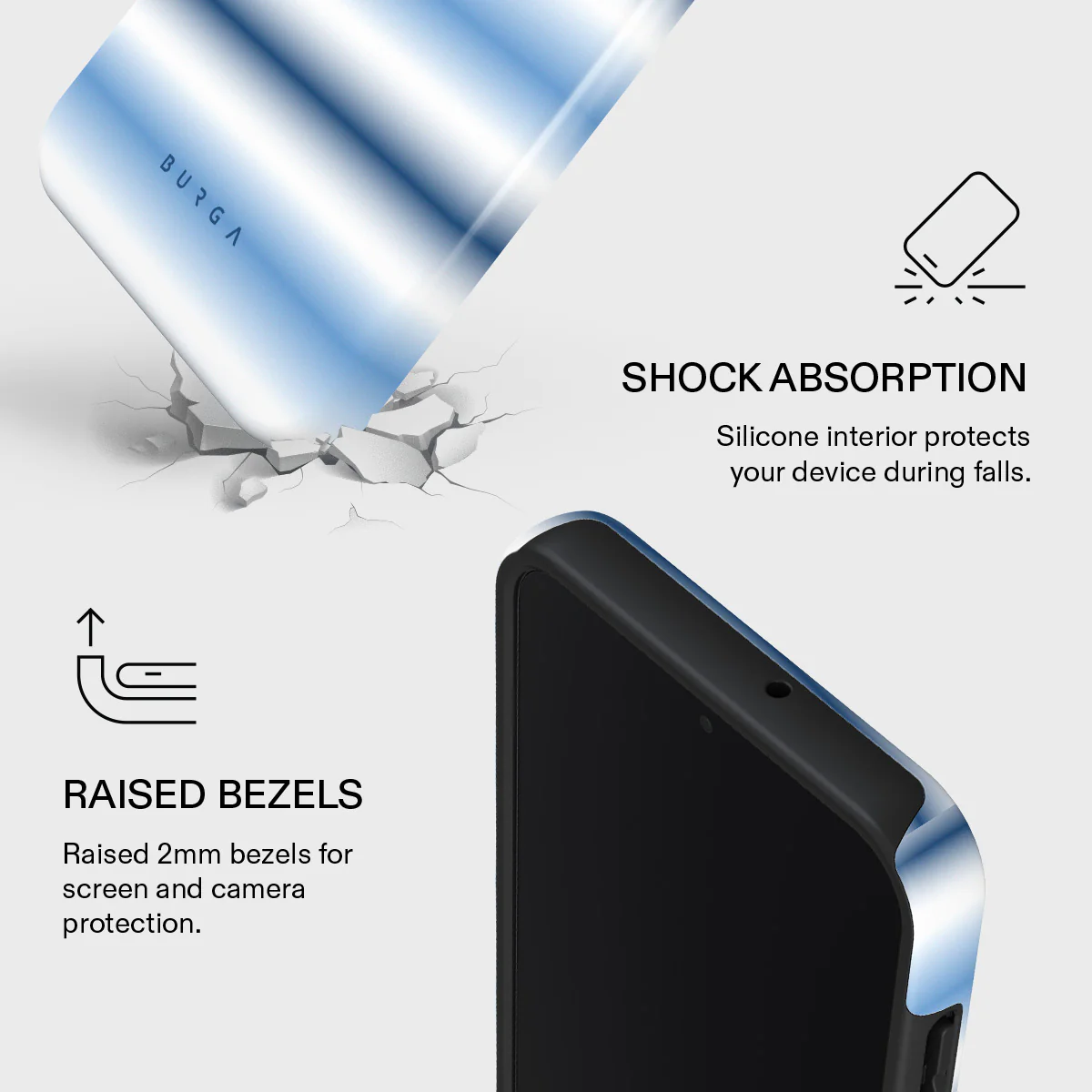 White Noise - Samsung Galaxy A15 4G / 5G Case - Image 4