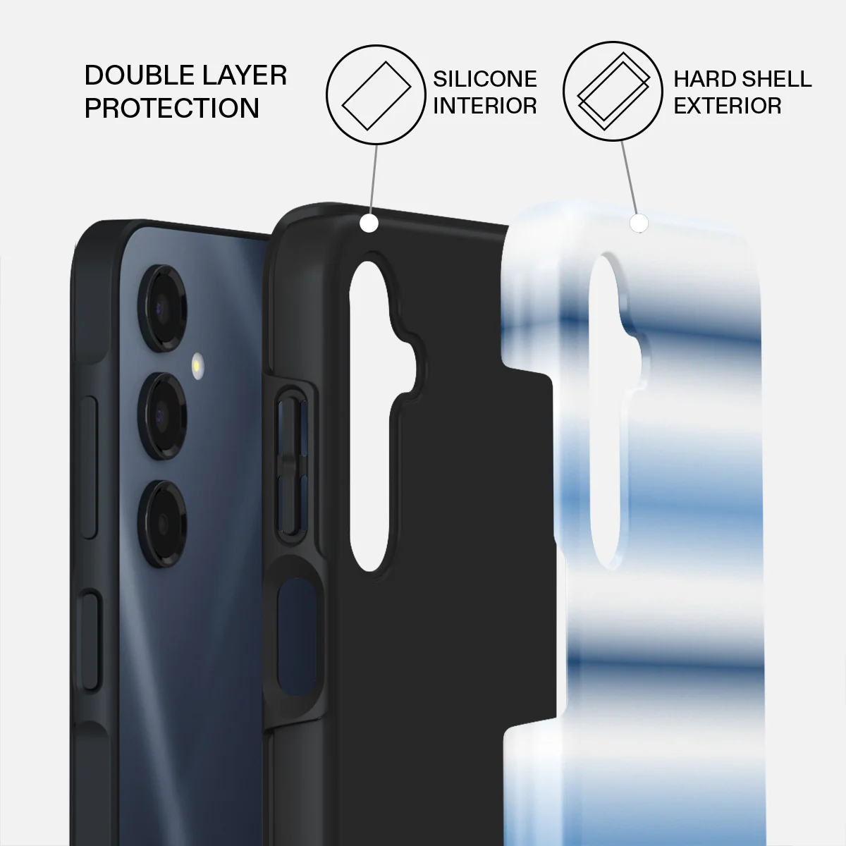 White Noise - Samsung Galaxy A16 Case - Image 2