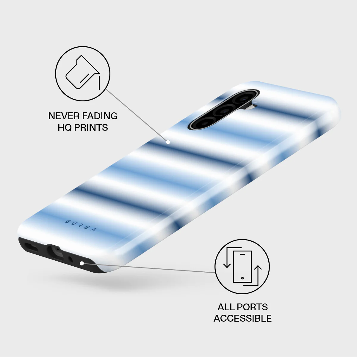 White Noise - Samsung Galaxy A17 Case - Image 3