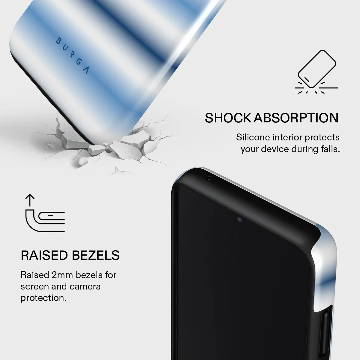 White Noise - Samsung Galaxy A22 5G Case - Image 4