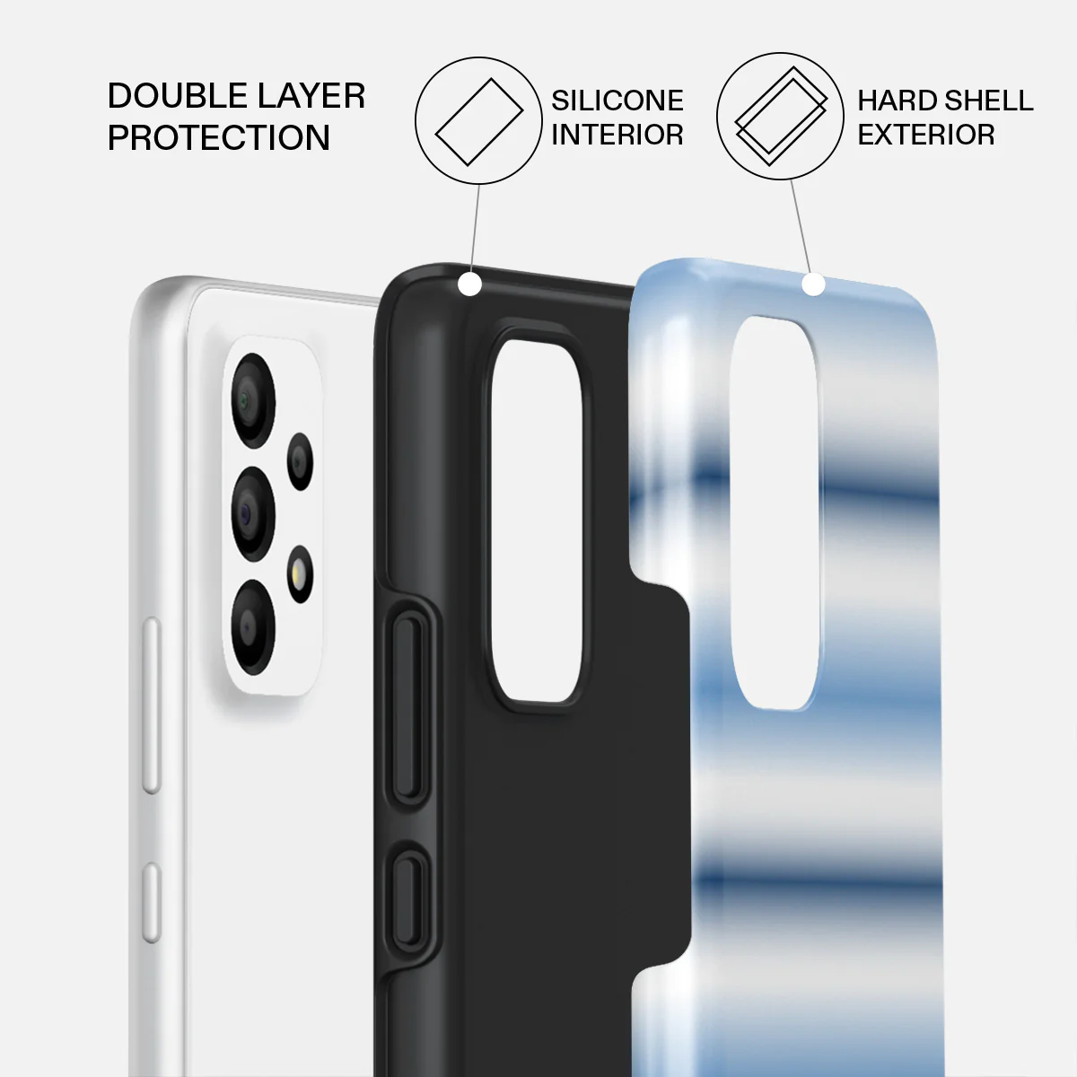 White Noise - Samsung Galaxy A23 4G / 5G Case - Image 2