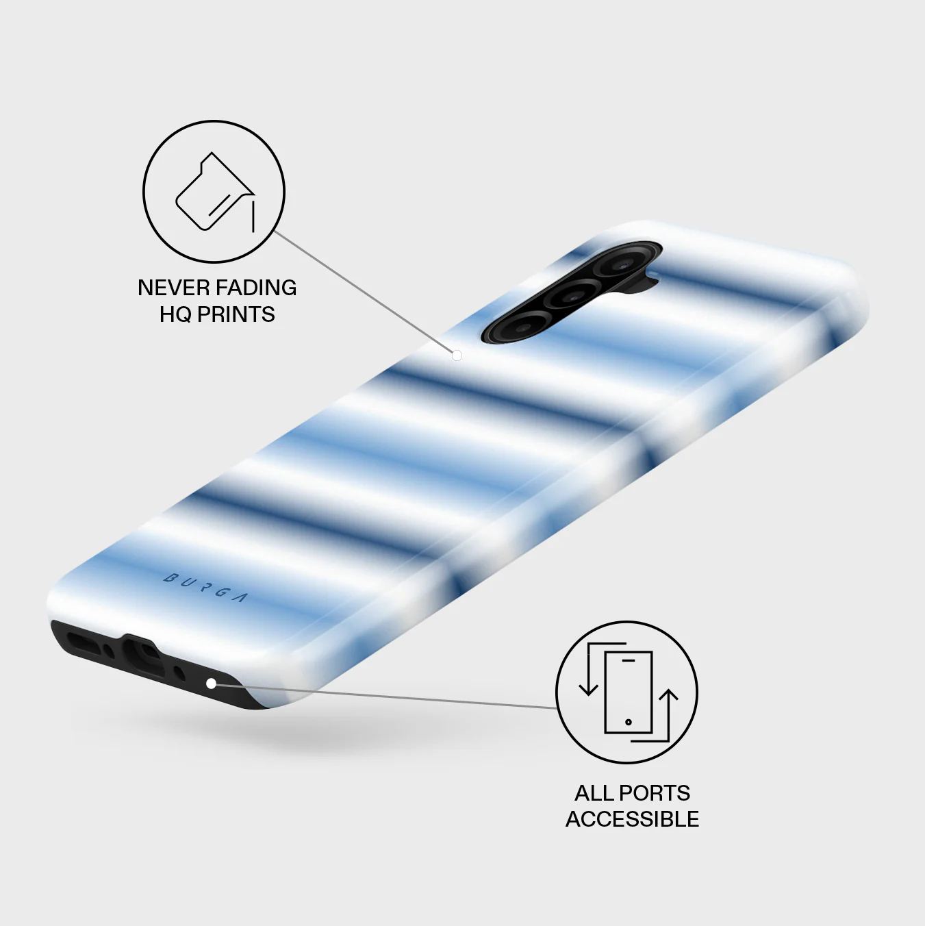 White Noise - Samsung Galaxy A26 5G Case - Image 3