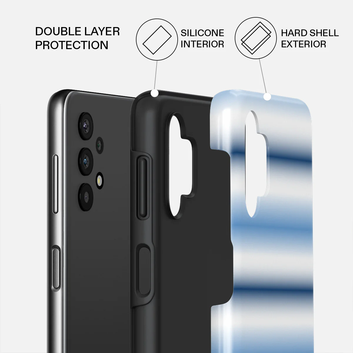 White Noise - Samsung Galaxy A32 5G Case - Image 2