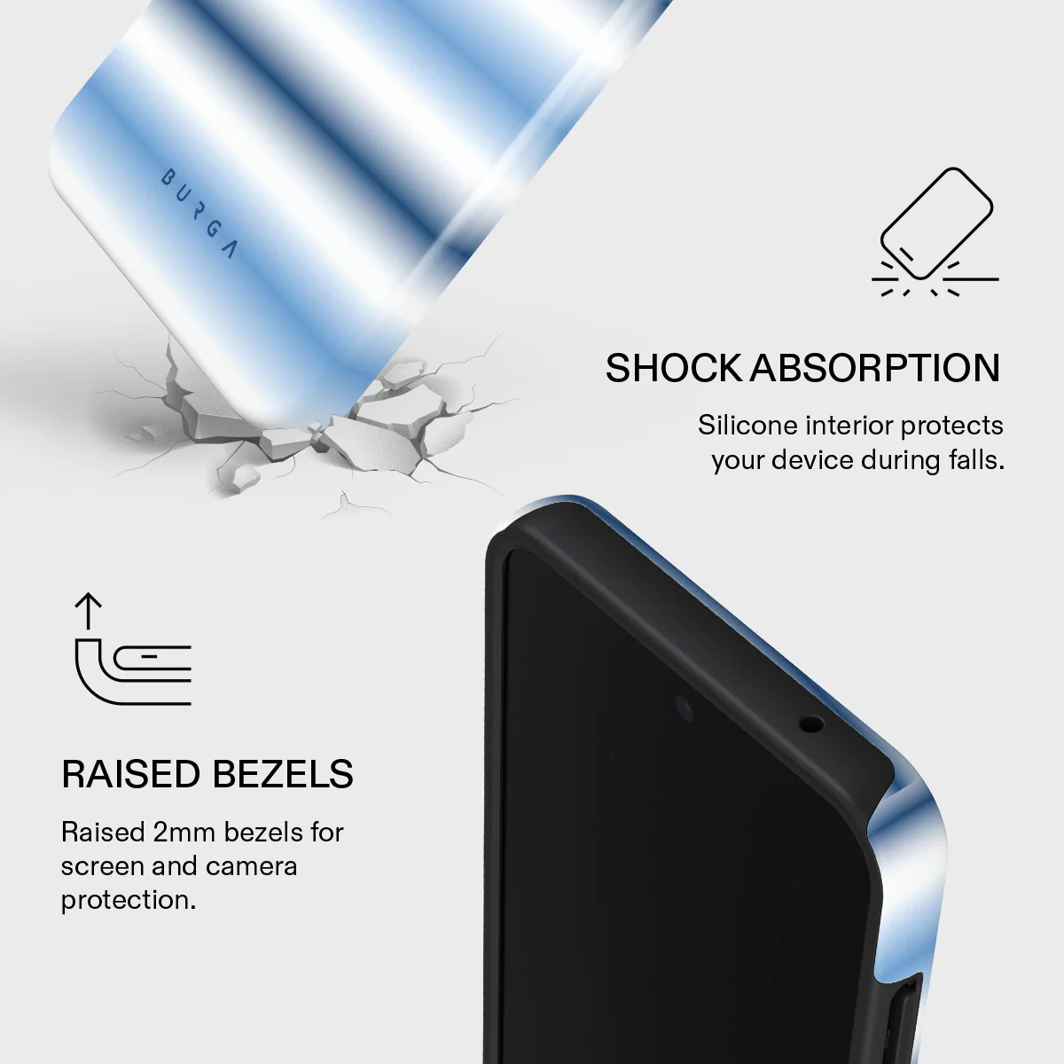 White Noise - Samsung Galaxy A35 Case - Image 4