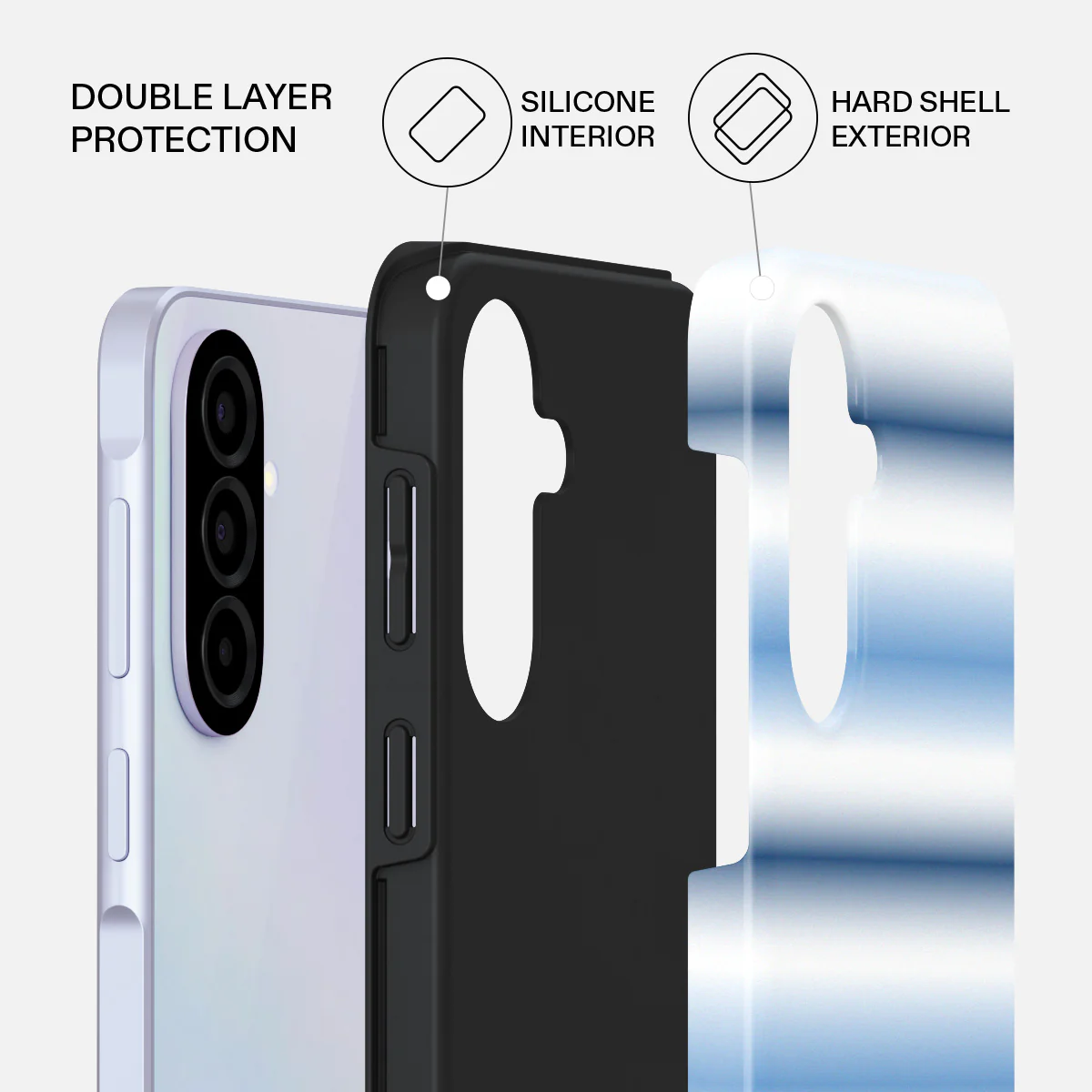 White Noise - Samsung Galaxy A37 5G Case - Image 2