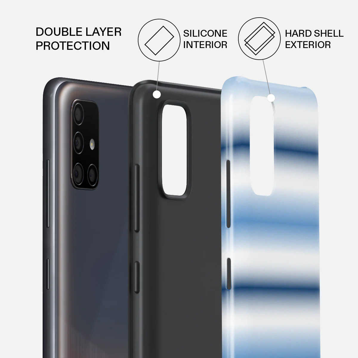 White Noise - Samsung Galaxy A51 4G Case - Image 2