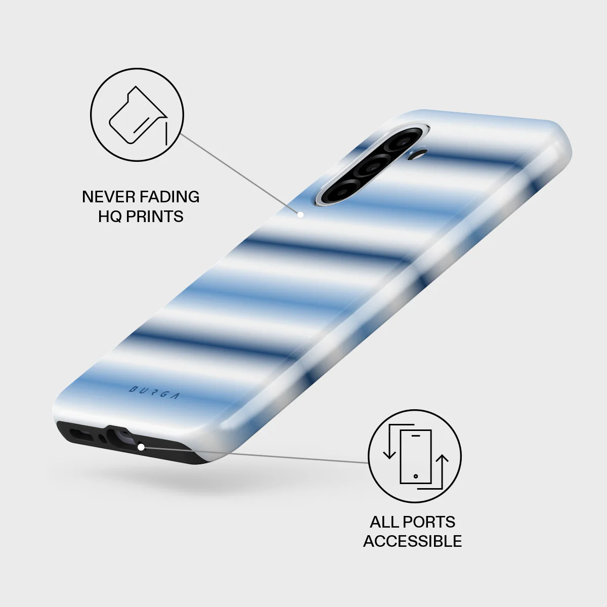 White Noise - Samsung Galaxy A56 5G Case - Image 3