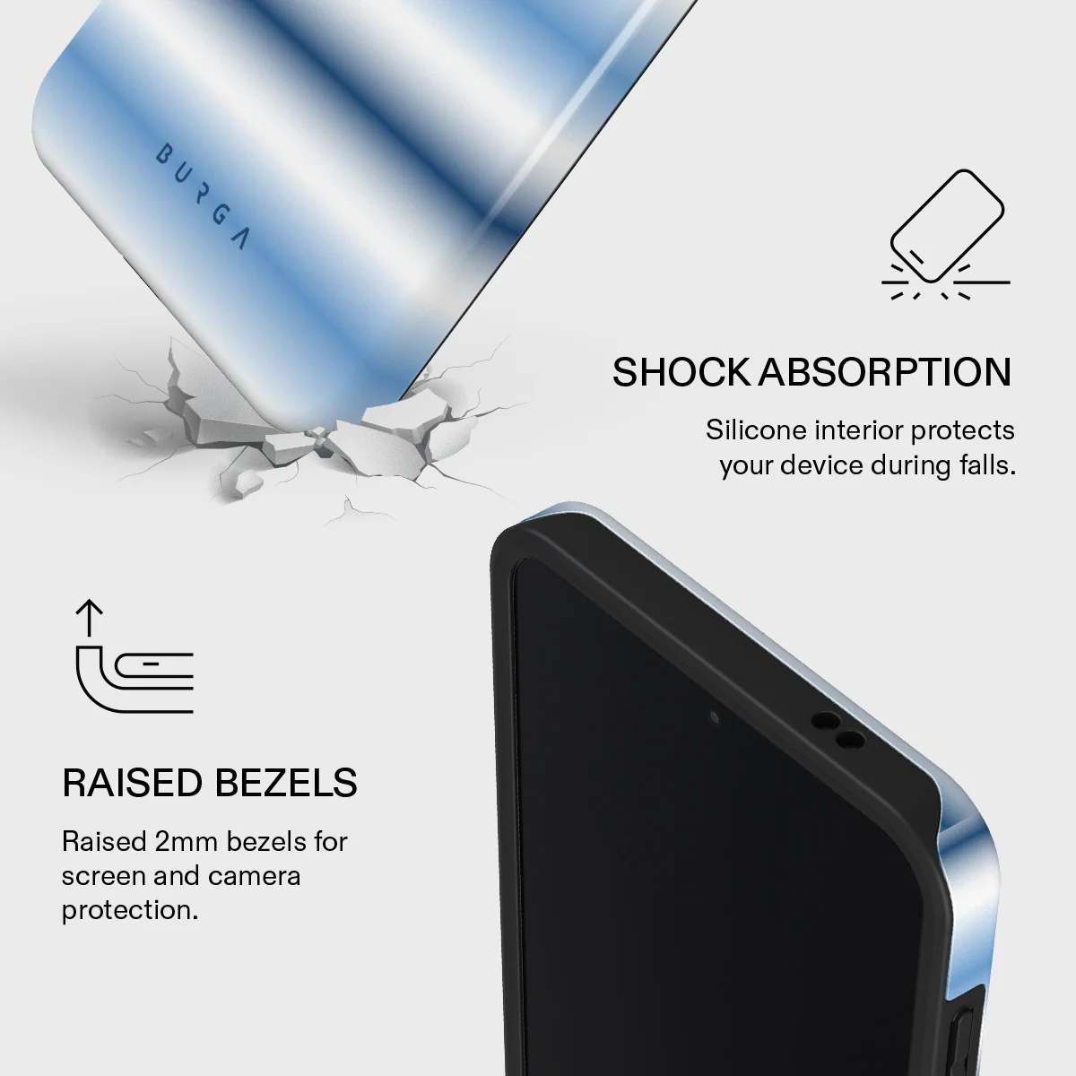 White Noise - Samsung Galaxy A57 5G Case - Image 4