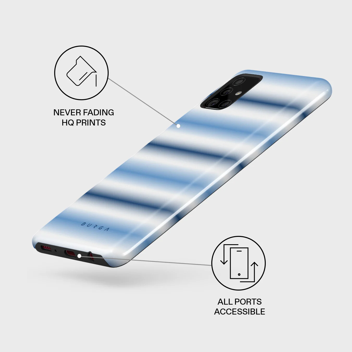 White Noise - Samsung Galaxy A71 4G Case - Image 3