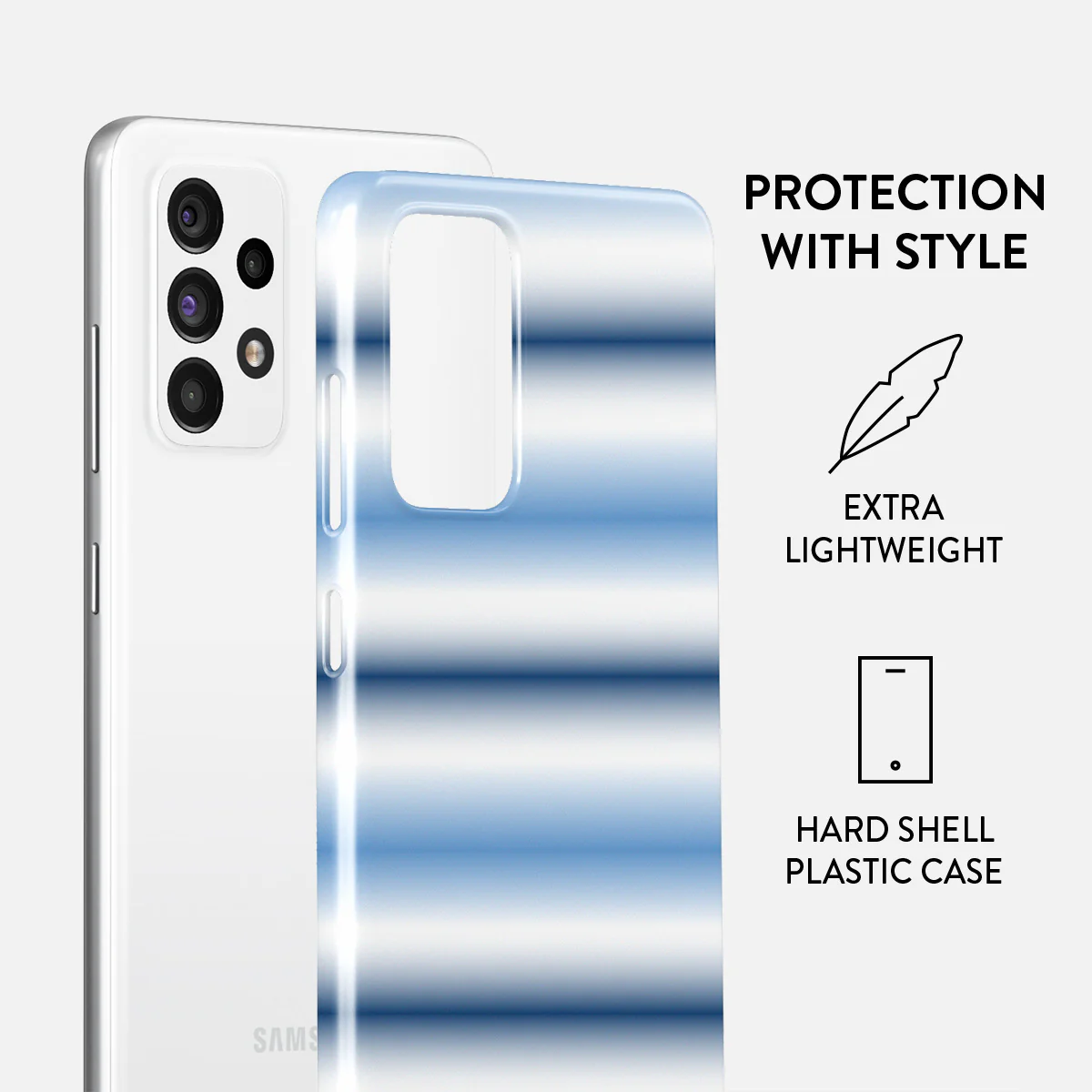 White Noise - Samsung Galaxy A72 4G / 5G Case - Image 2
