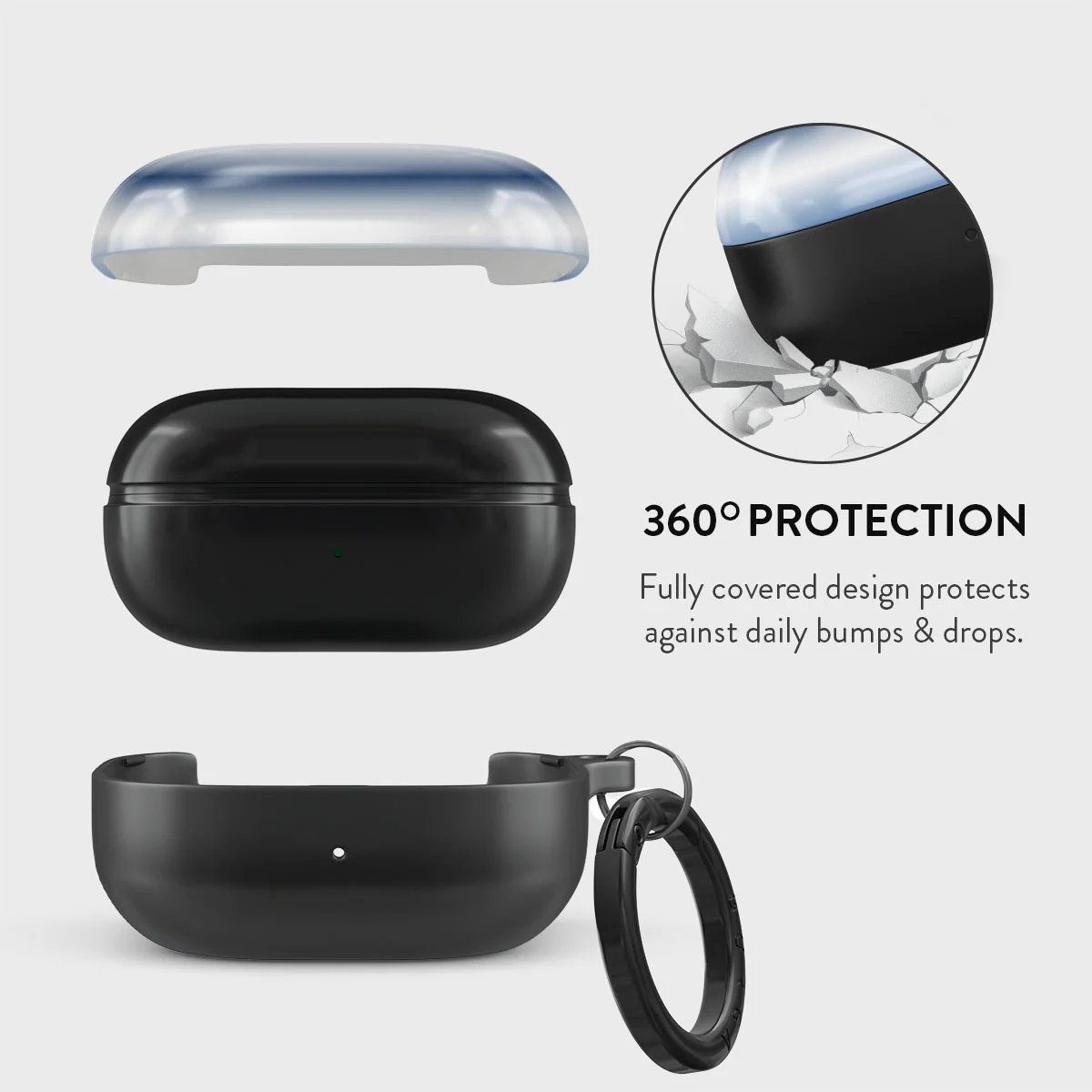 White Noise - Samsung Galaxy Buds Live Case - Image 2