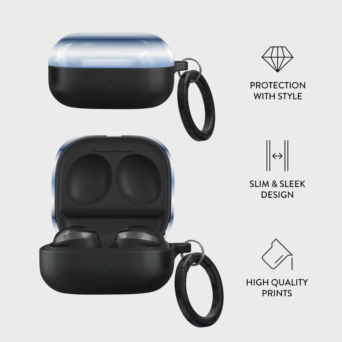 White Noise - Samsung Galaxy Buds Pro 2 Case - Image 4