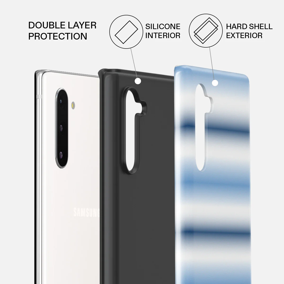 White Noise - Samsung Galaxy Note 10 Case - Image 6