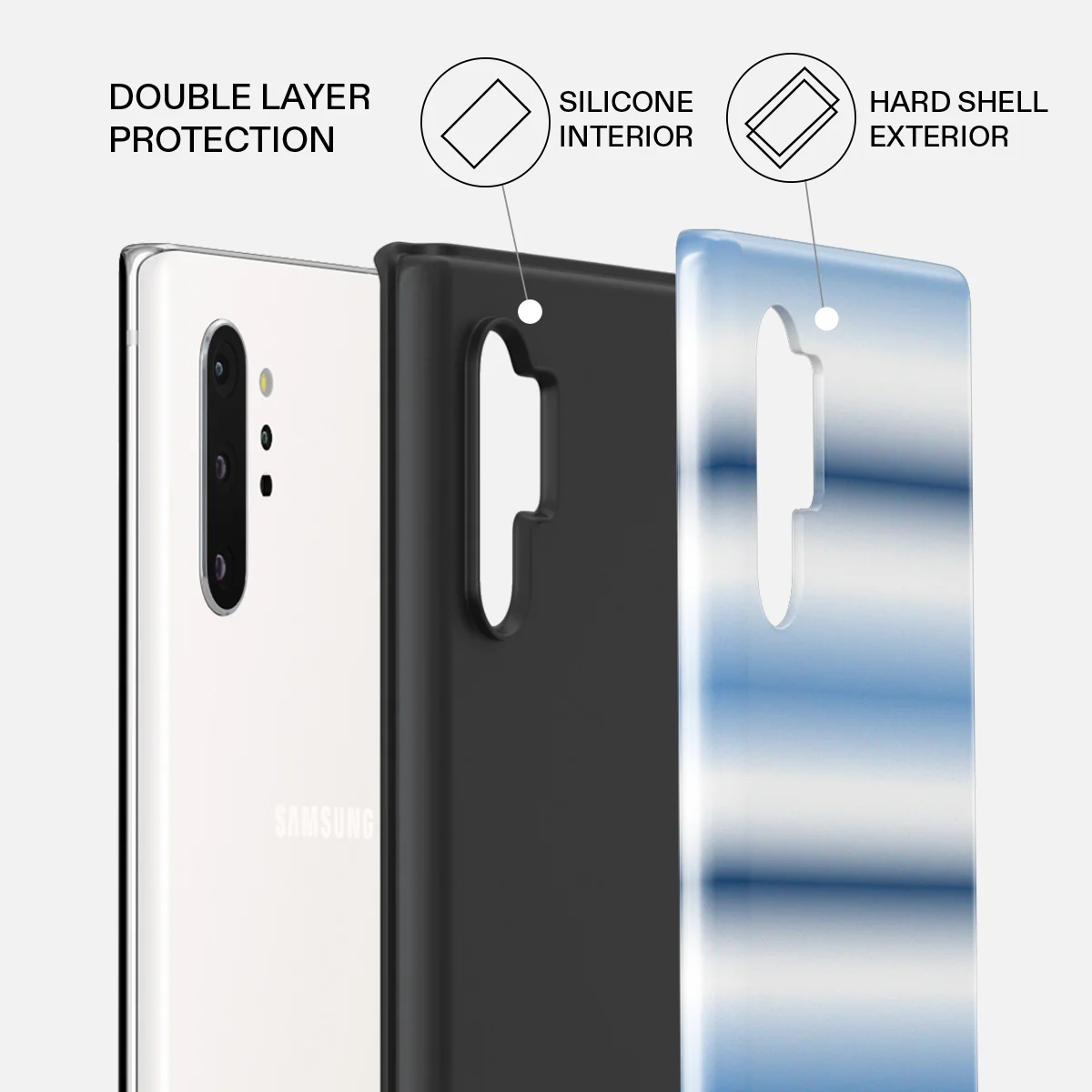 White Noise - Samsung Galaxy Note 10 Plus Case - Image 6