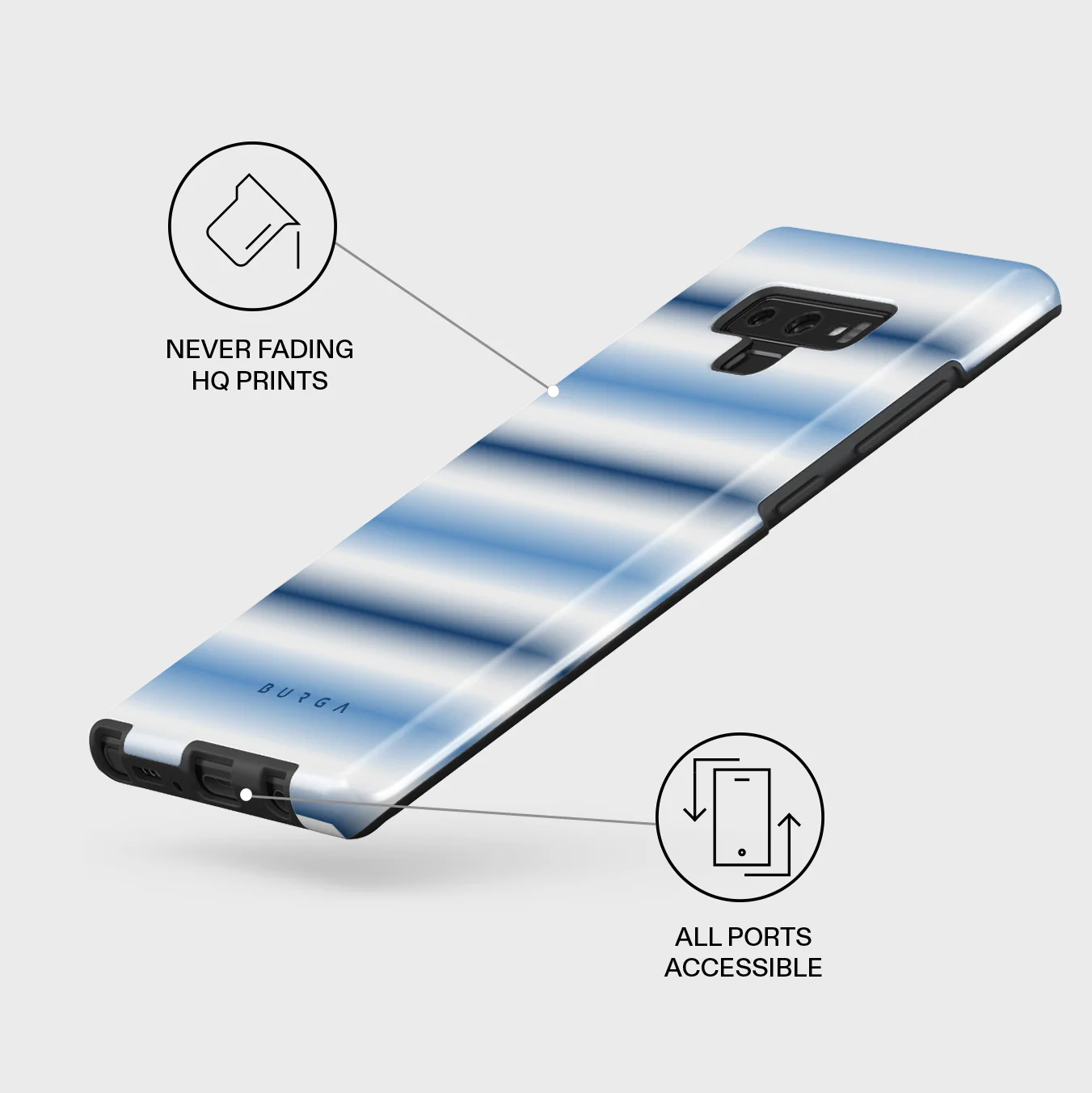 White Noise - Samsung Galaxy Note 9 Case - Image 7