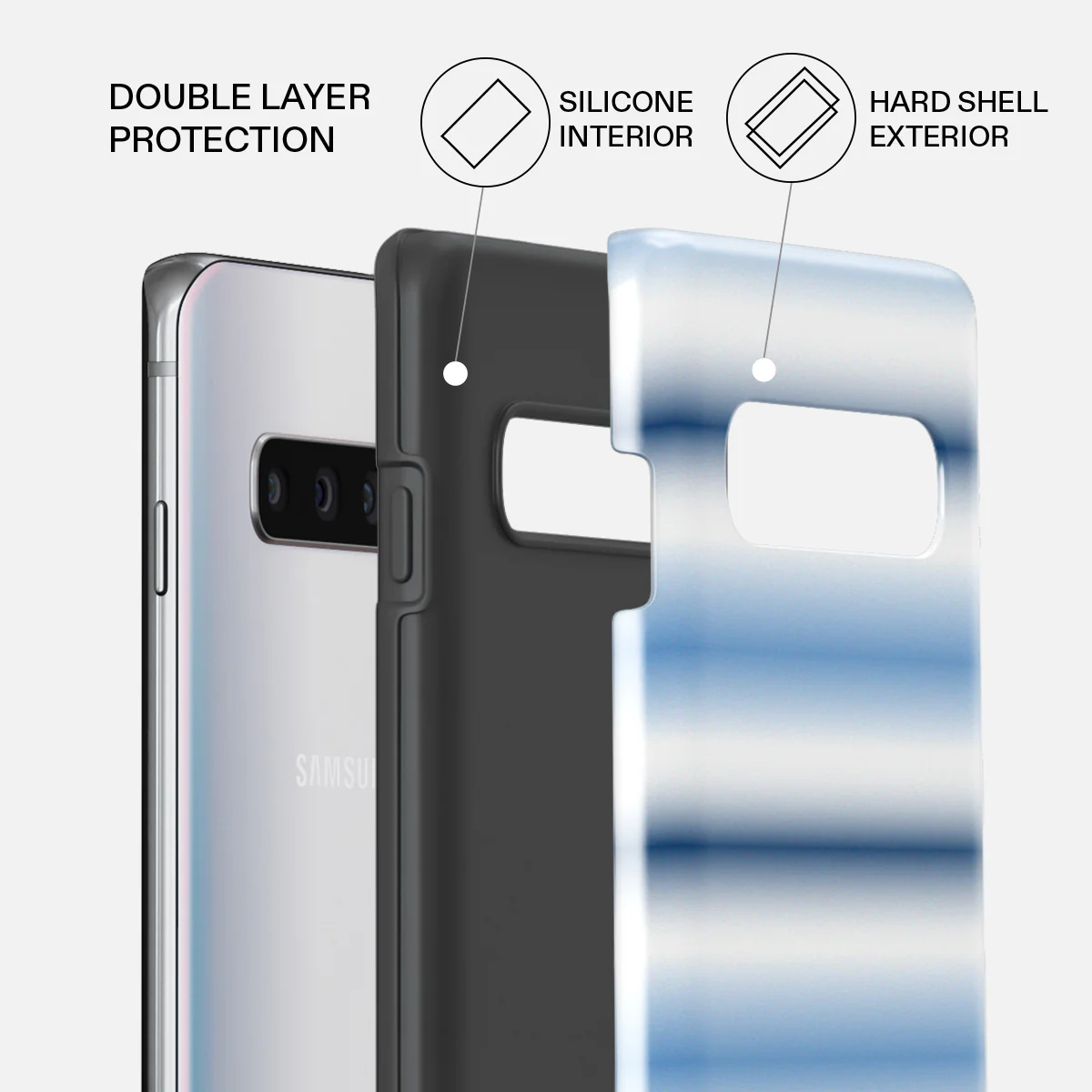 White Noise - Samsung Galaxy S10 4G Case - Image 2