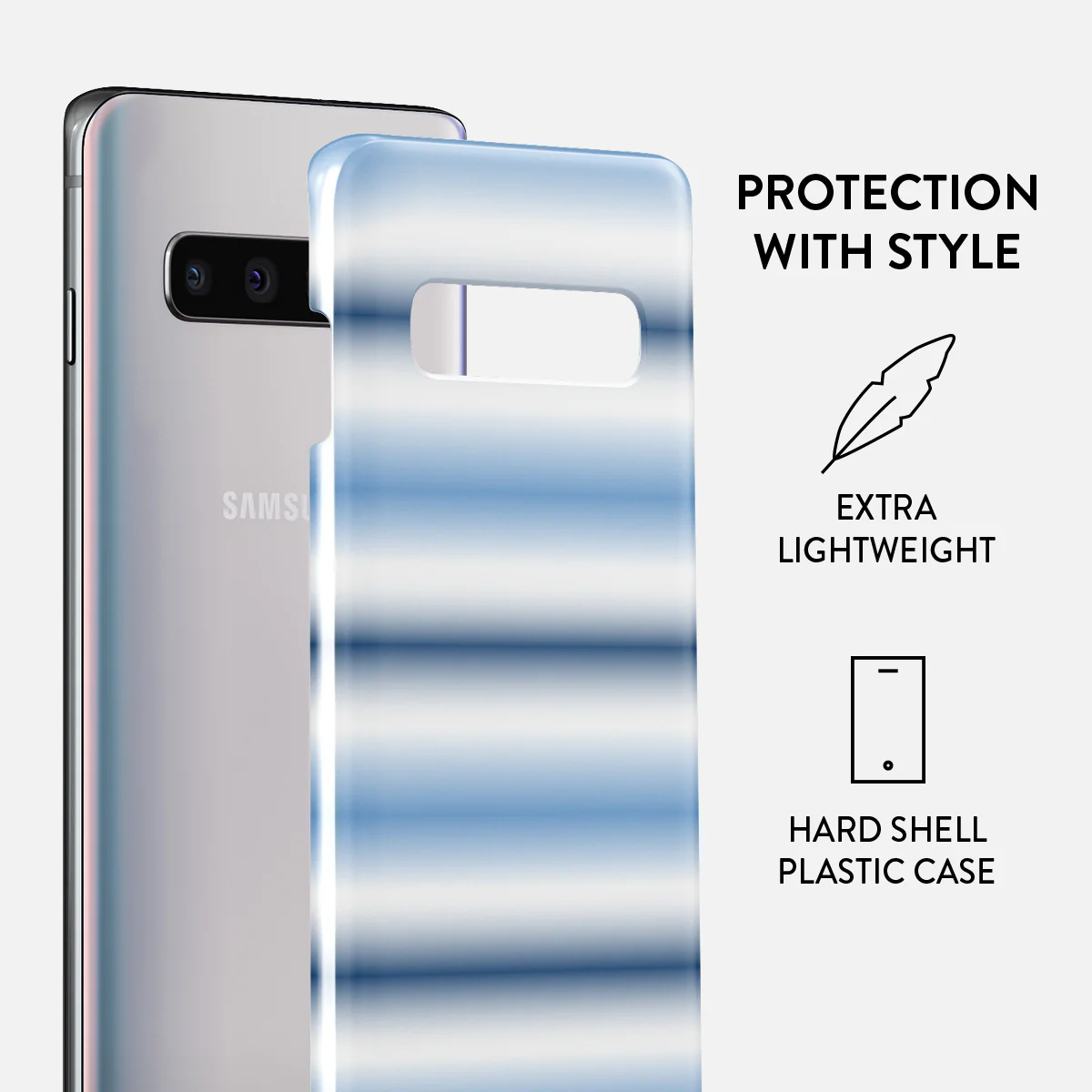 White Noise - Samsung Galaxy S10 Plus Case - Image 2