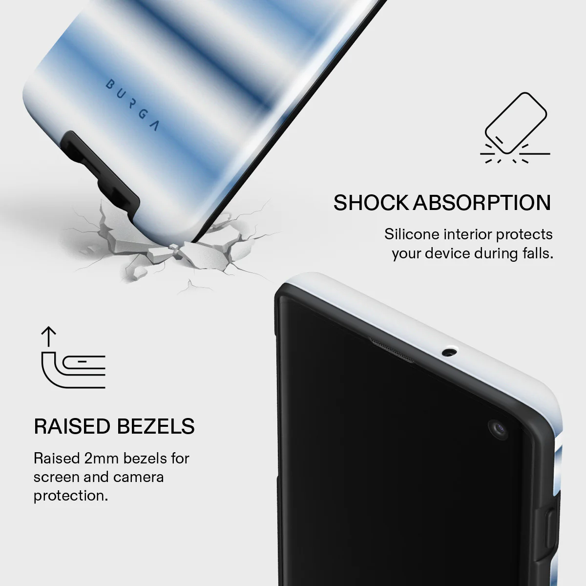 White Noise - Samsung Galaxy S10 Plus Case - Image 8