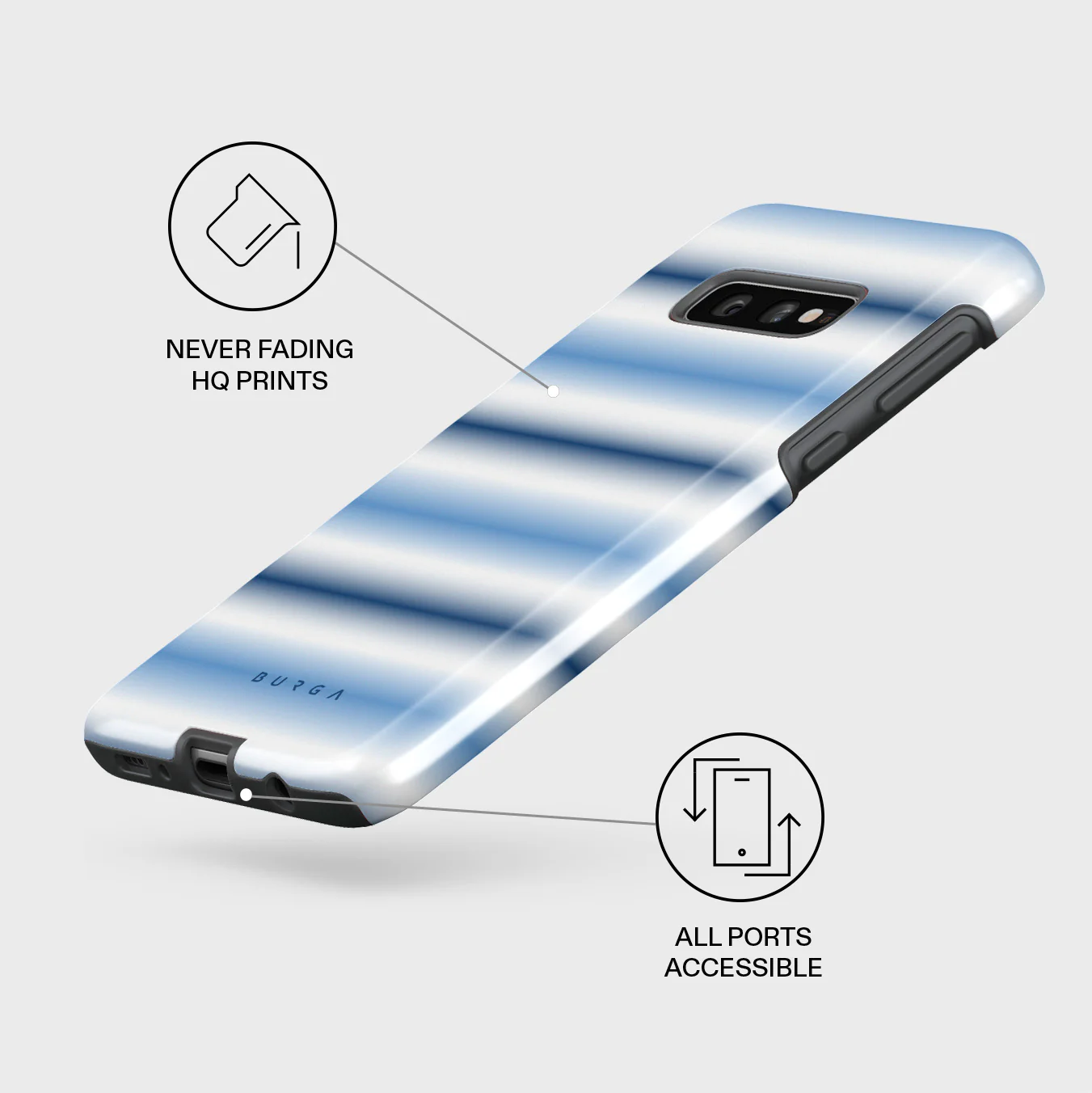 White Noise - Samsung Galaxy S10E Case - Image 3