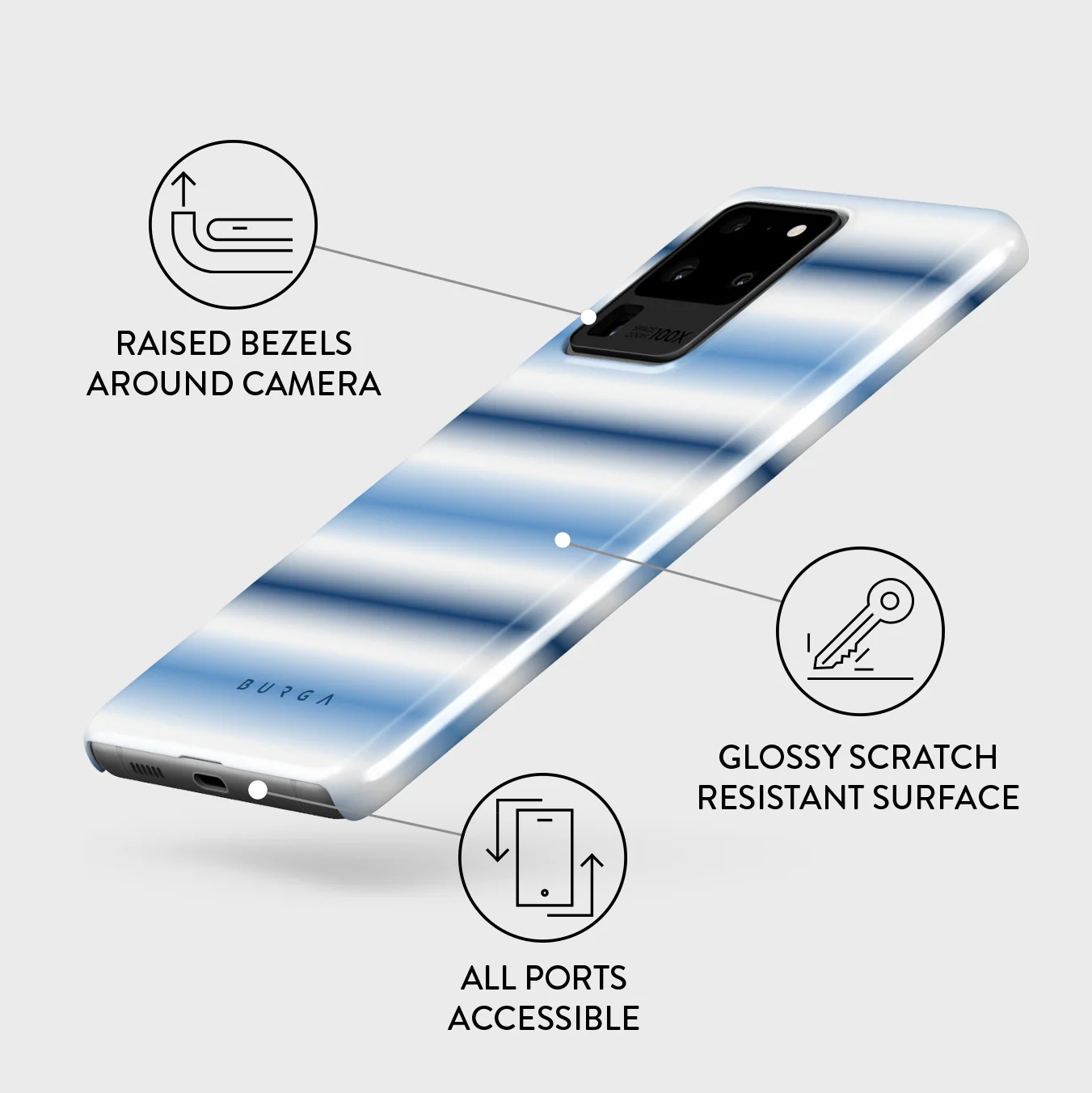 White Noise - Samsung Galaxy S20 Ultra 4G / 5G Case - Image 3