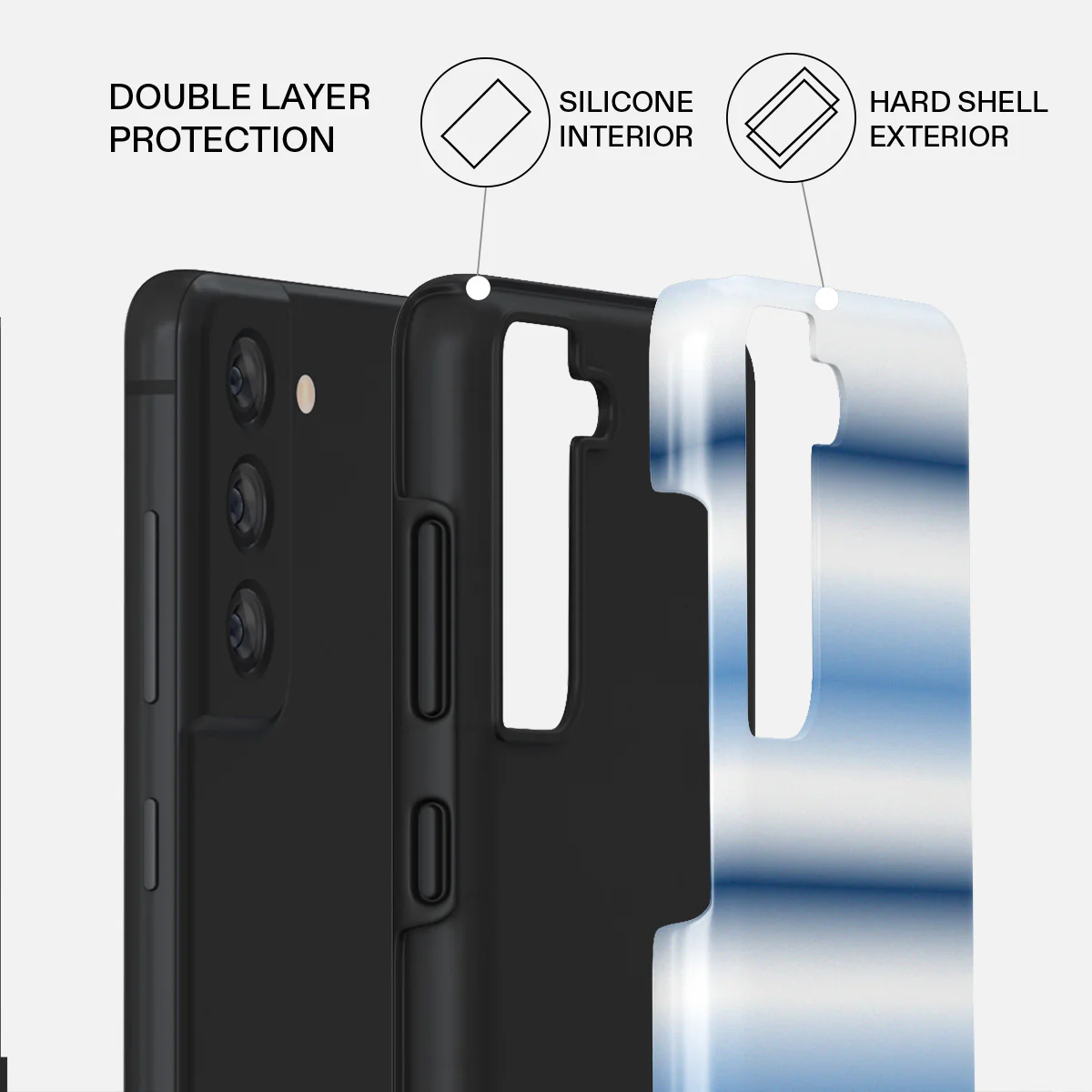 White Noise - Samsung Galaxy S21 FE Case - Image 2