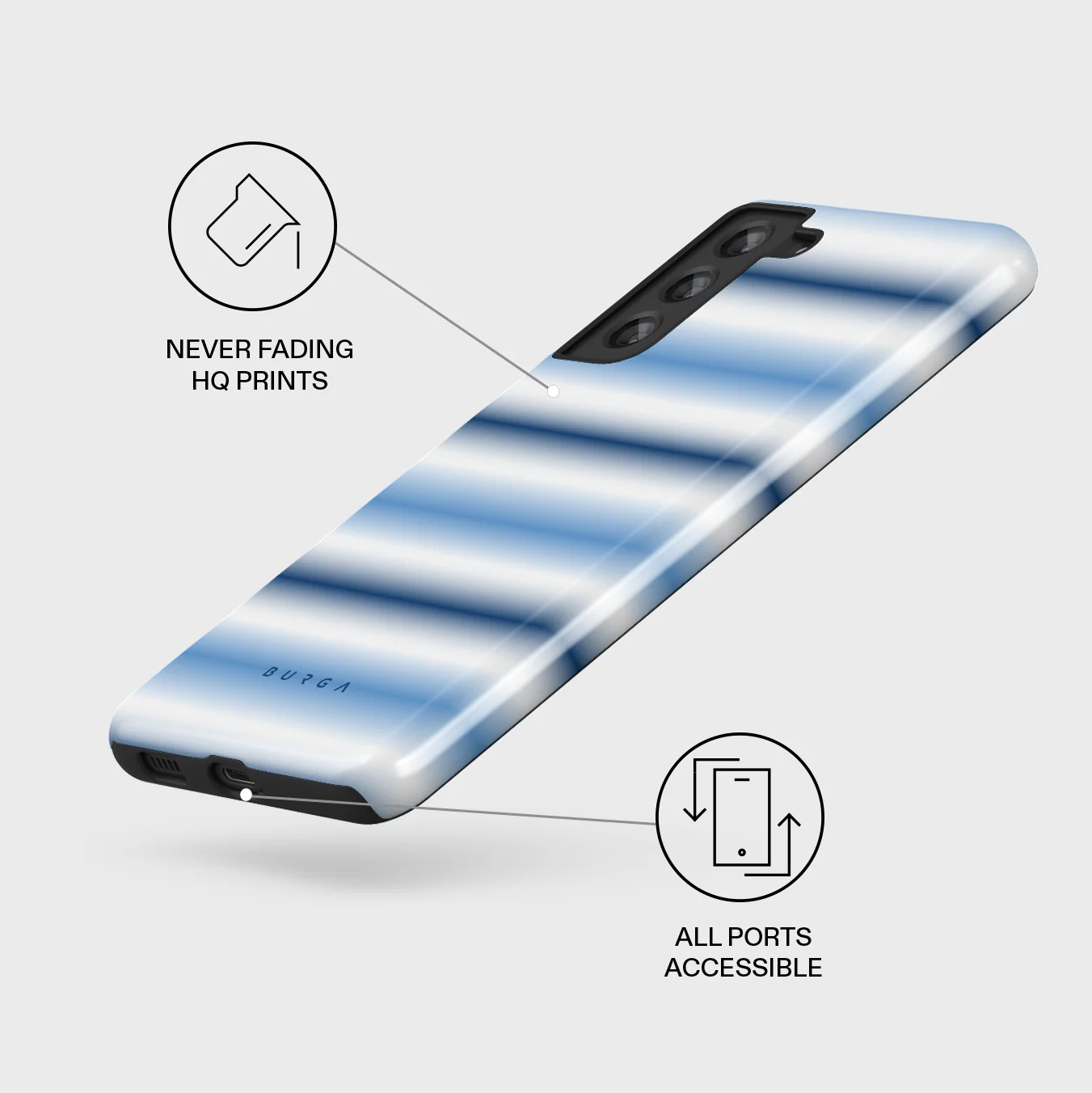 White Noise - Samsung Galaxy S21 FE Case - Image 3