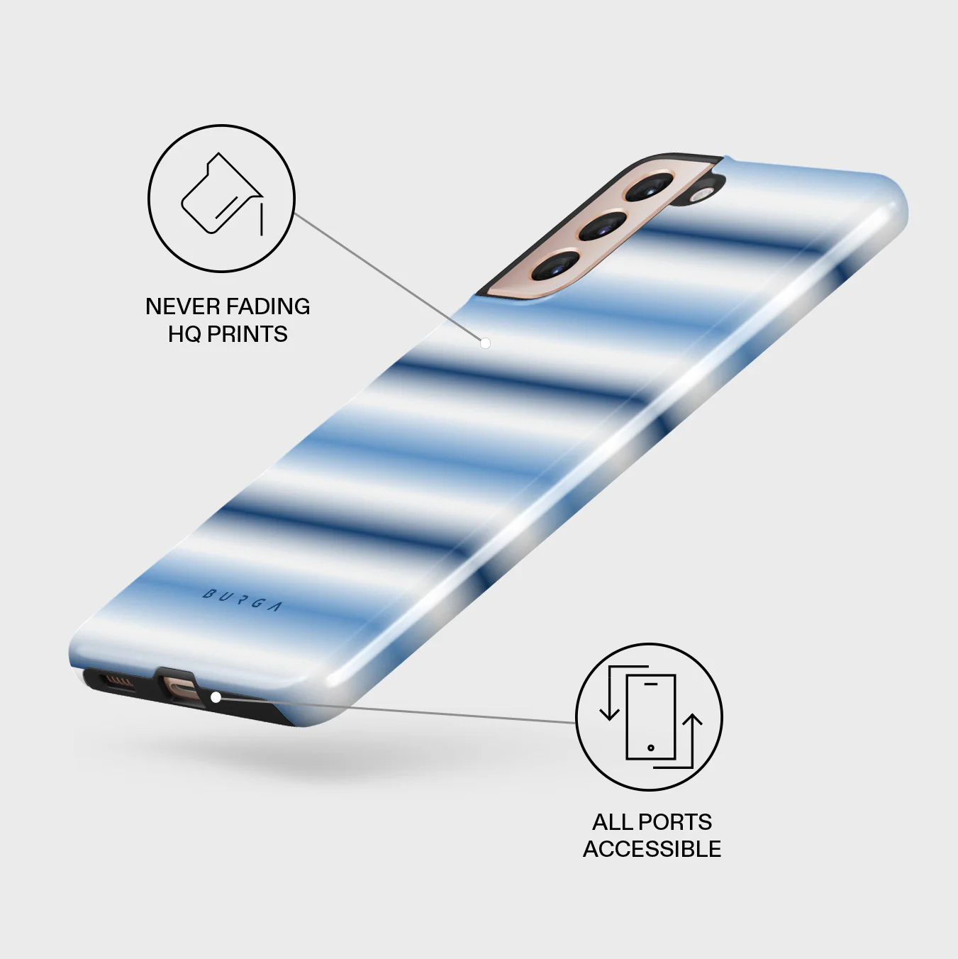 White Noise - Samsung Galaxy S21 Plus Case - Image 3