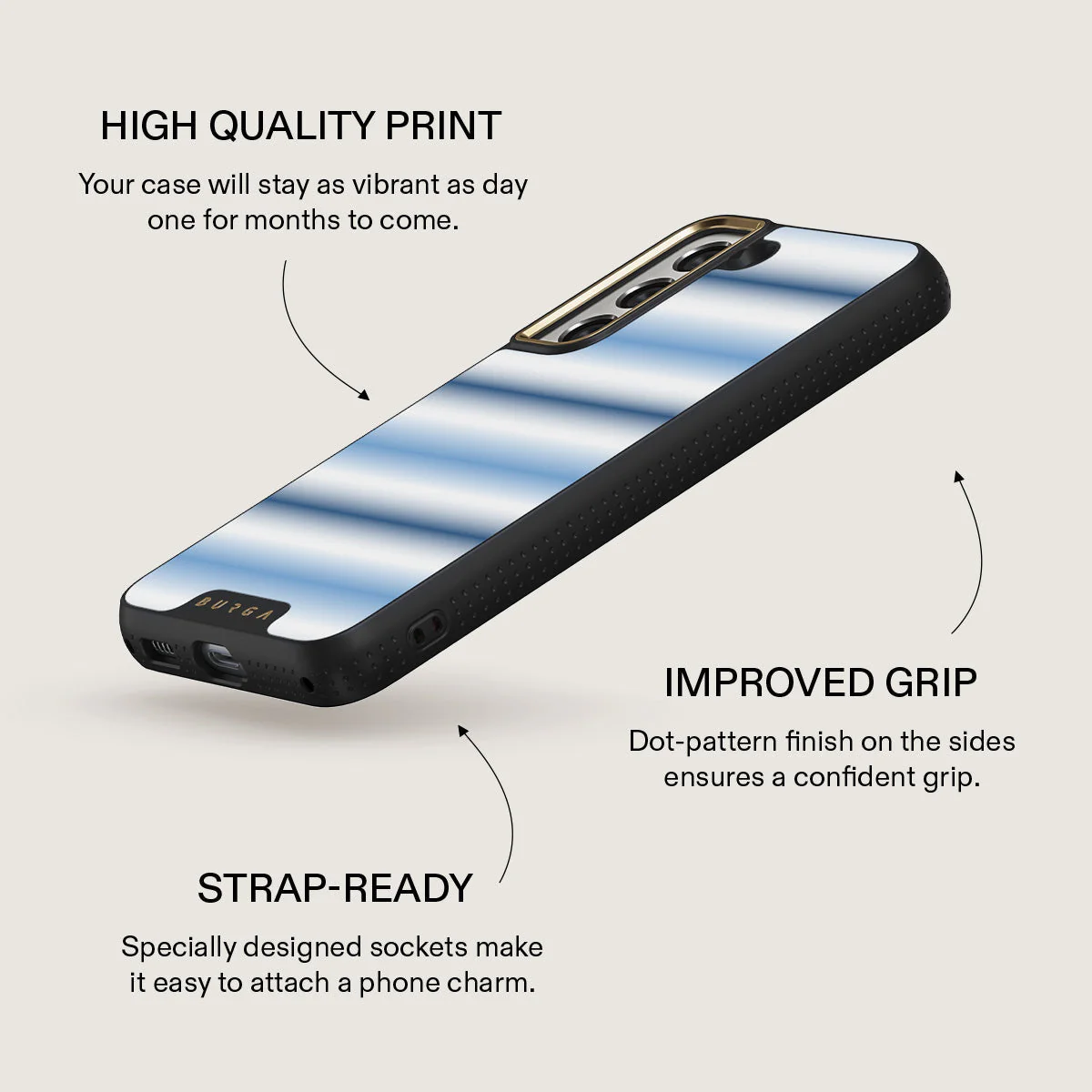 White Noise - Samsung Galaxy S22 Case - Image 9