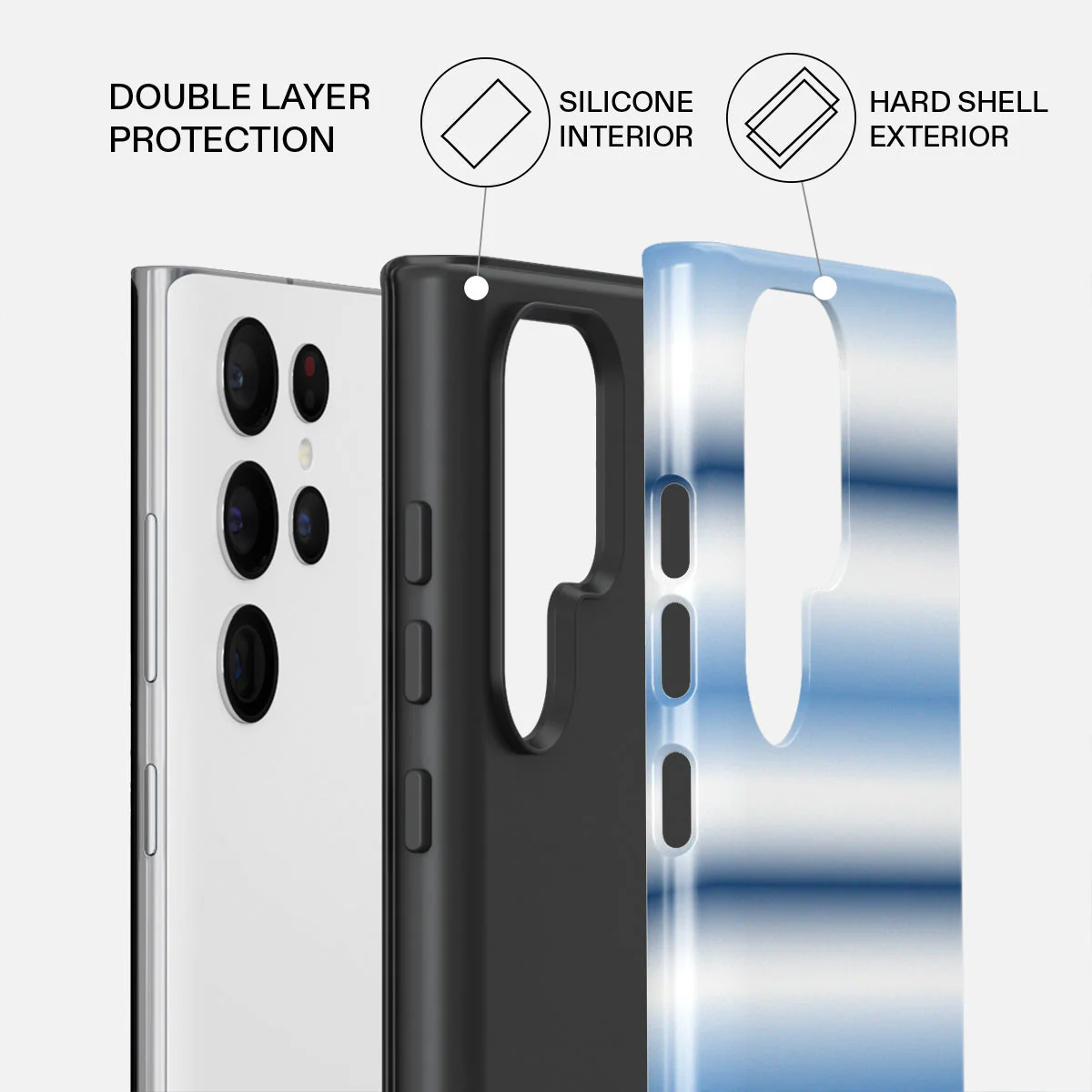 White Noise - Samsung Galaxy S22 Ultra Case - Image 2