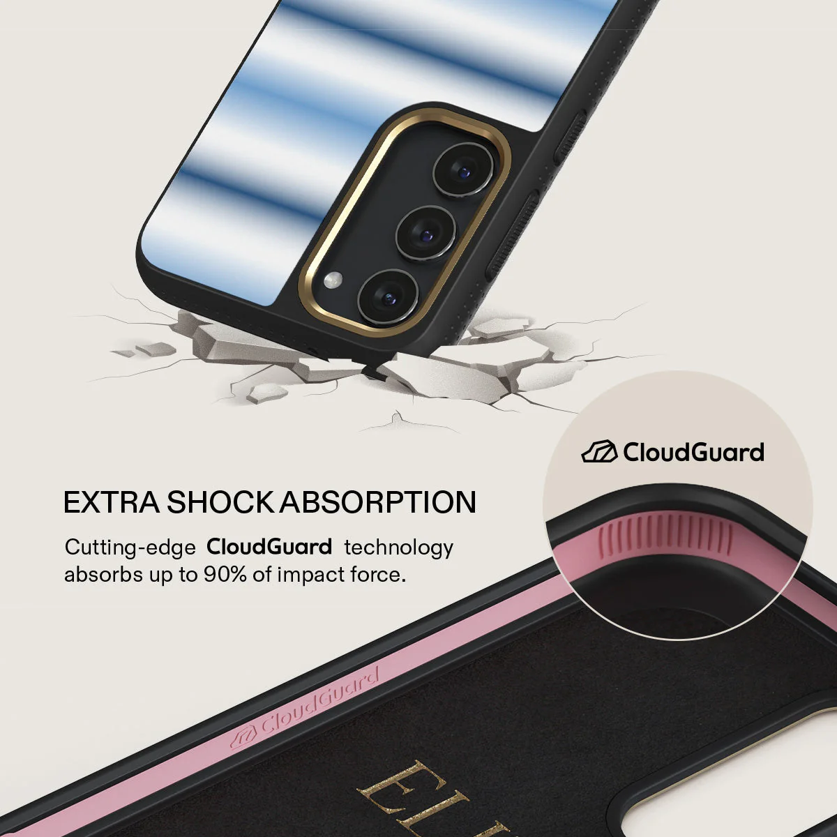 White Noise - Samsung Galaxy S23 Plus Case - Image 7