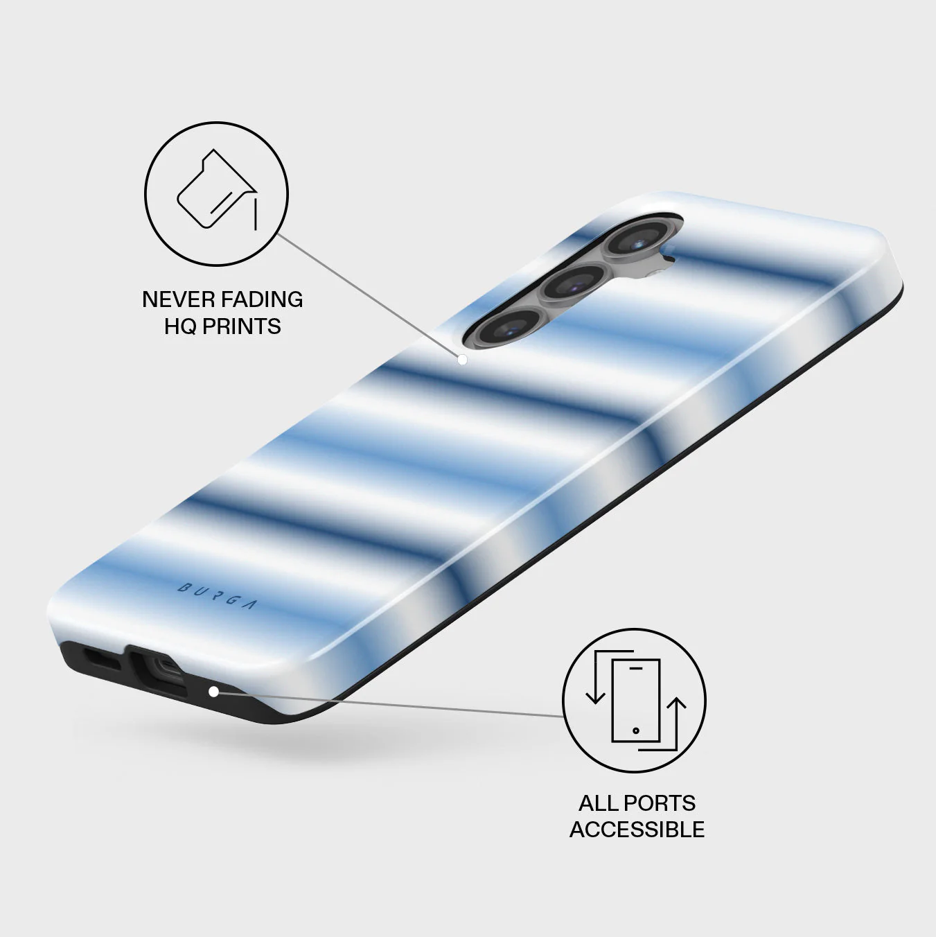 White Noise - Samsung Galaxy S24 Plus Case - Image 3
