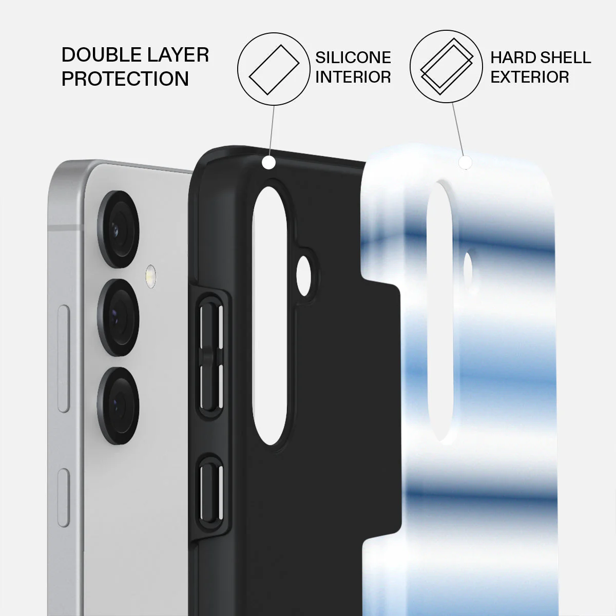 White Noise - Samsung Galaxy S25 Case - Image 2