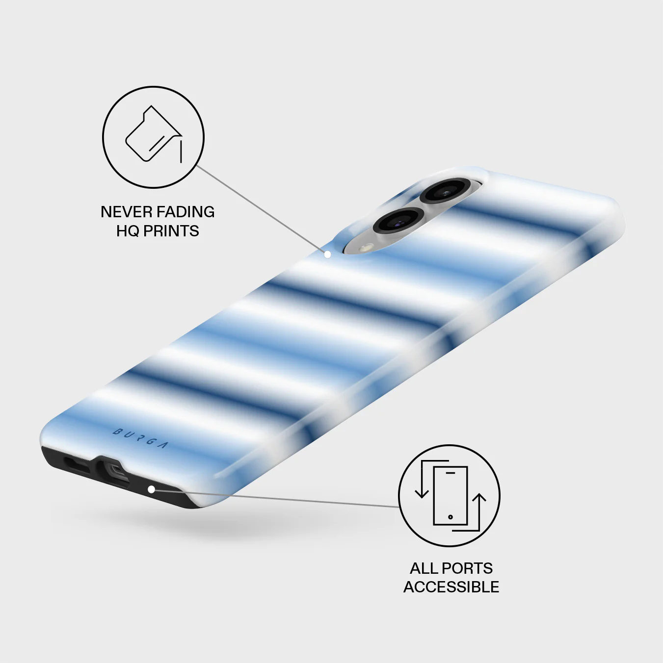White Noise - Samsung Galaxy S25 Edge Case - Image 3