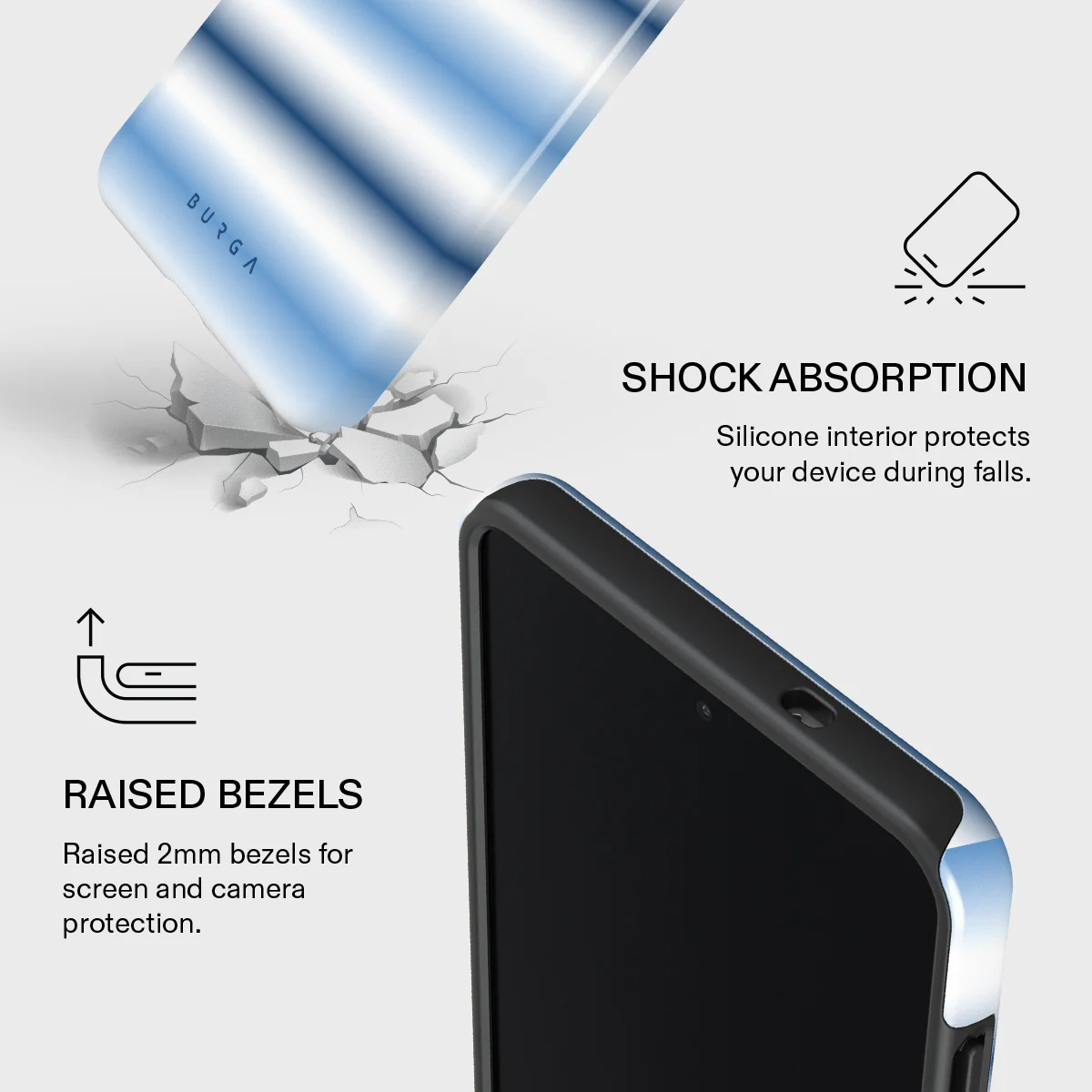 White Noise - Samsung Galaxy S25 Edge Case - Image 4