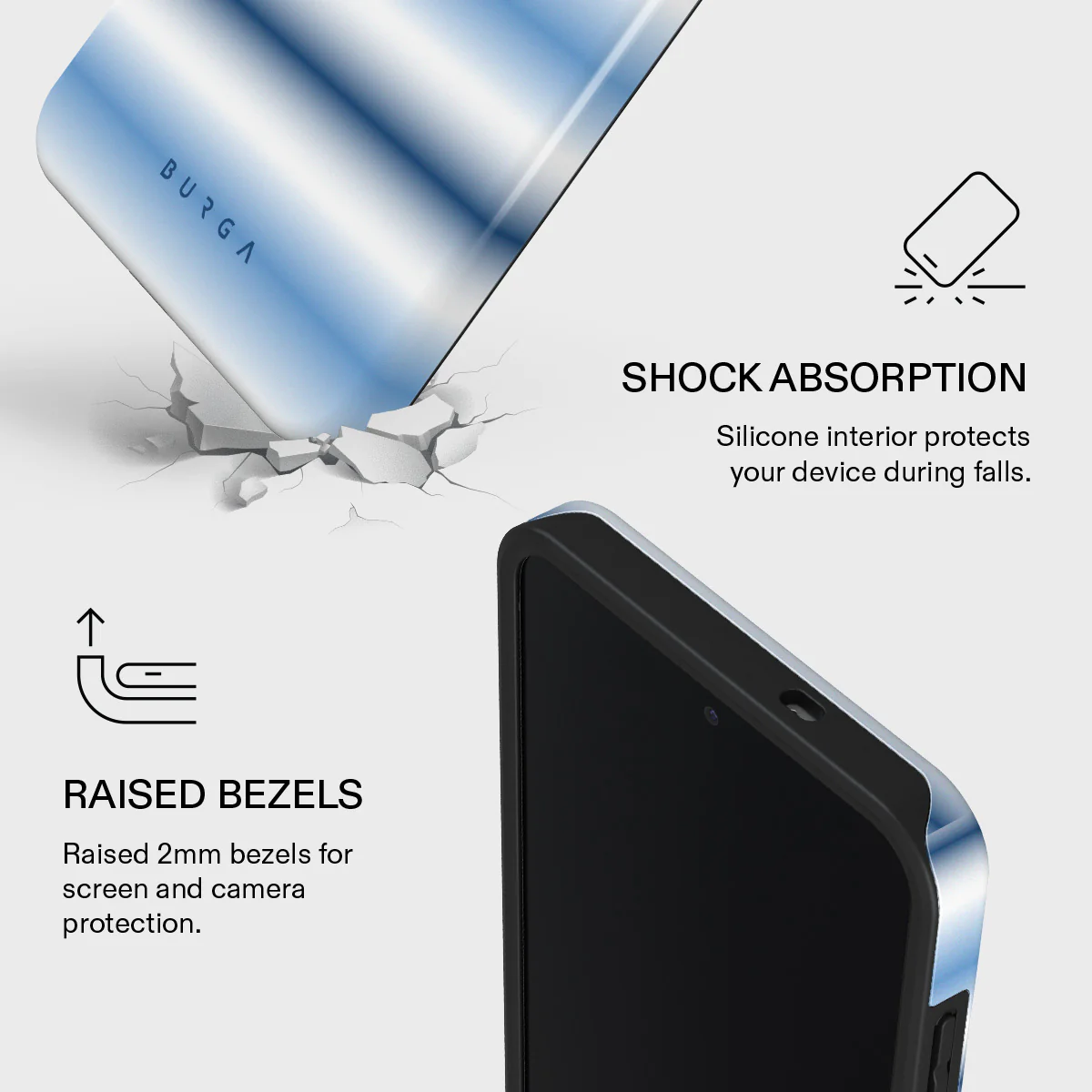 White Noise - Samsung Galaxy S25 FE Case - Image 4