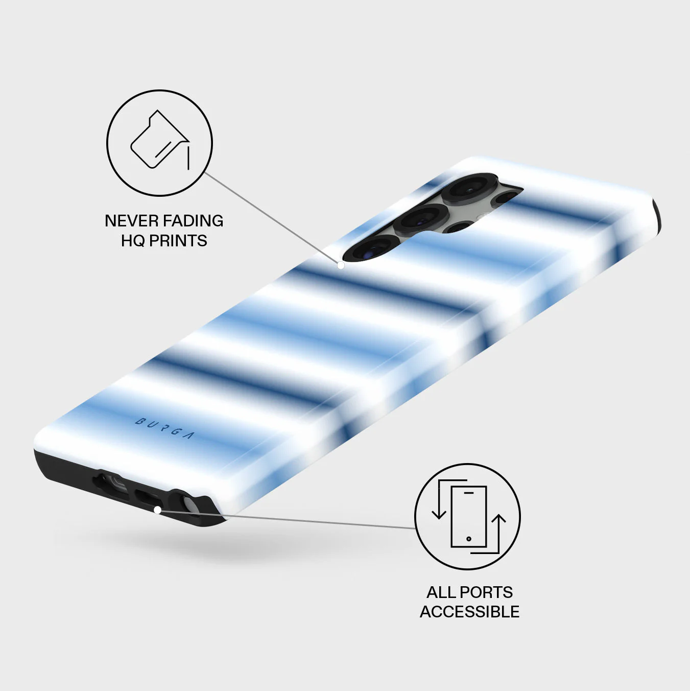 White Noise - Samsung Galaxy S25 Ultra Case - Image 3