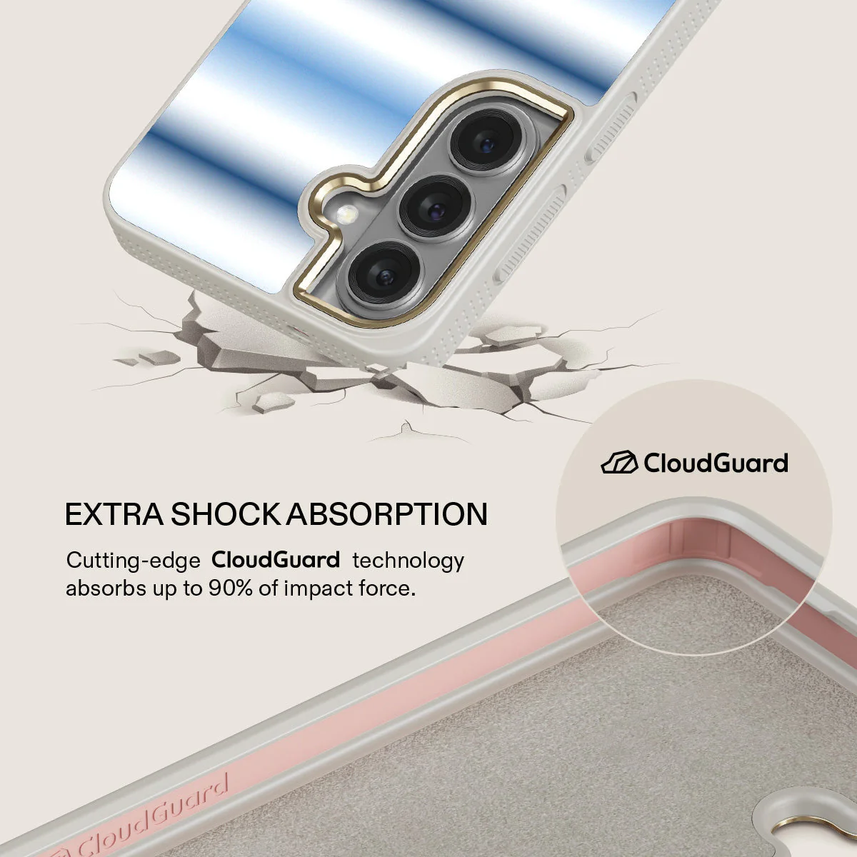 White Noise - Samsung Galaxy S26 Case - Image 28