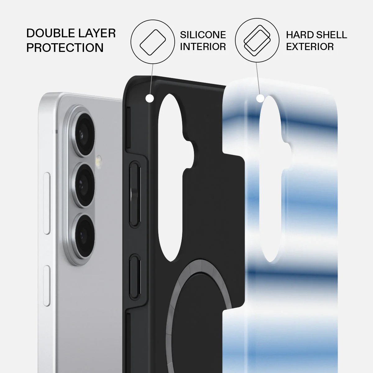 White Noise - Samsung Galaxy S26 Plus Case - Image 2