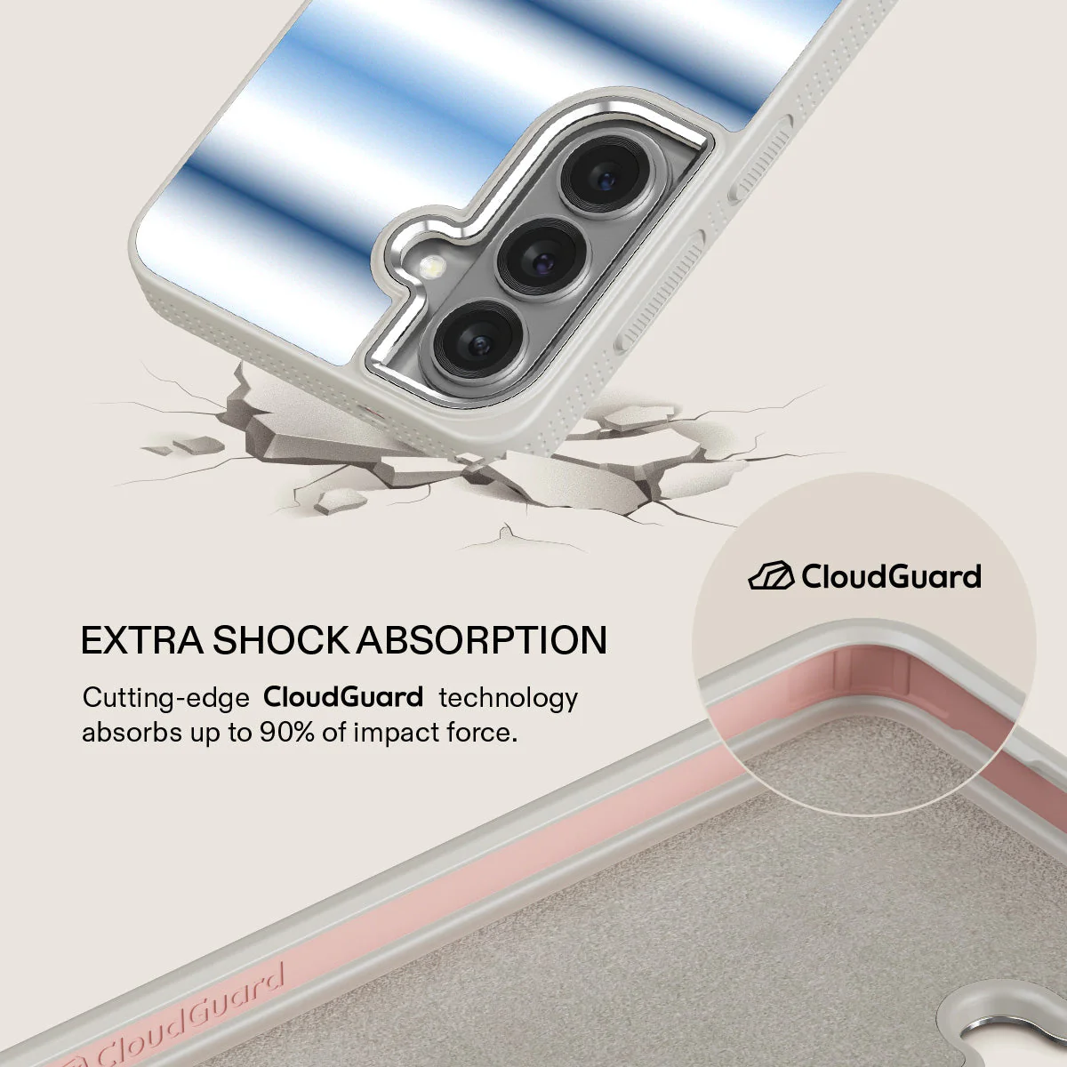 White Noise - Samsung Galaxy S26 Plus Case - Image 35