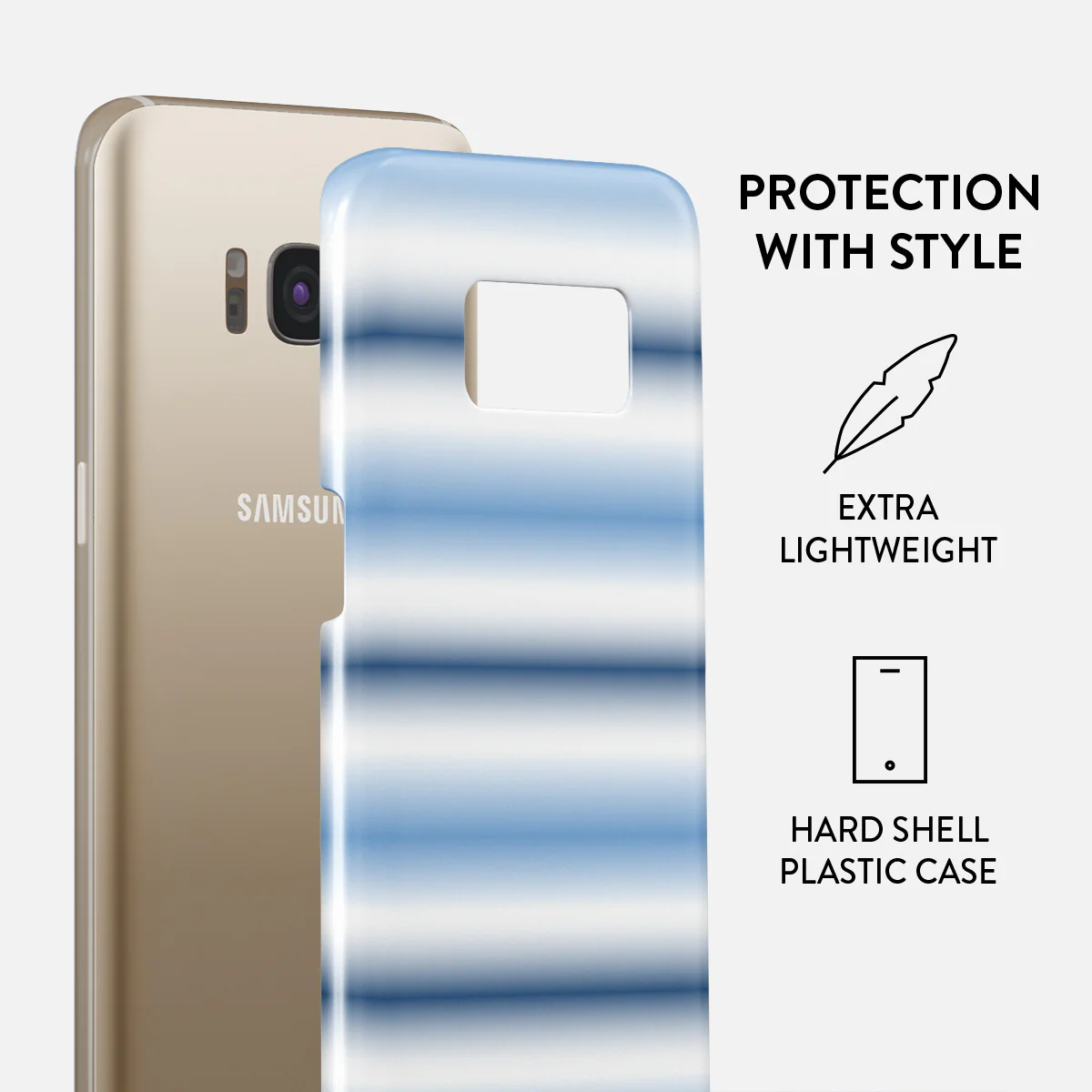 White Noise - Samsung Galaxy S8 Case - Image 2