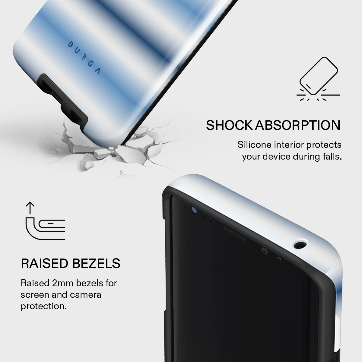 White Noise - Samsung Galaxy S8 Case - Image 8