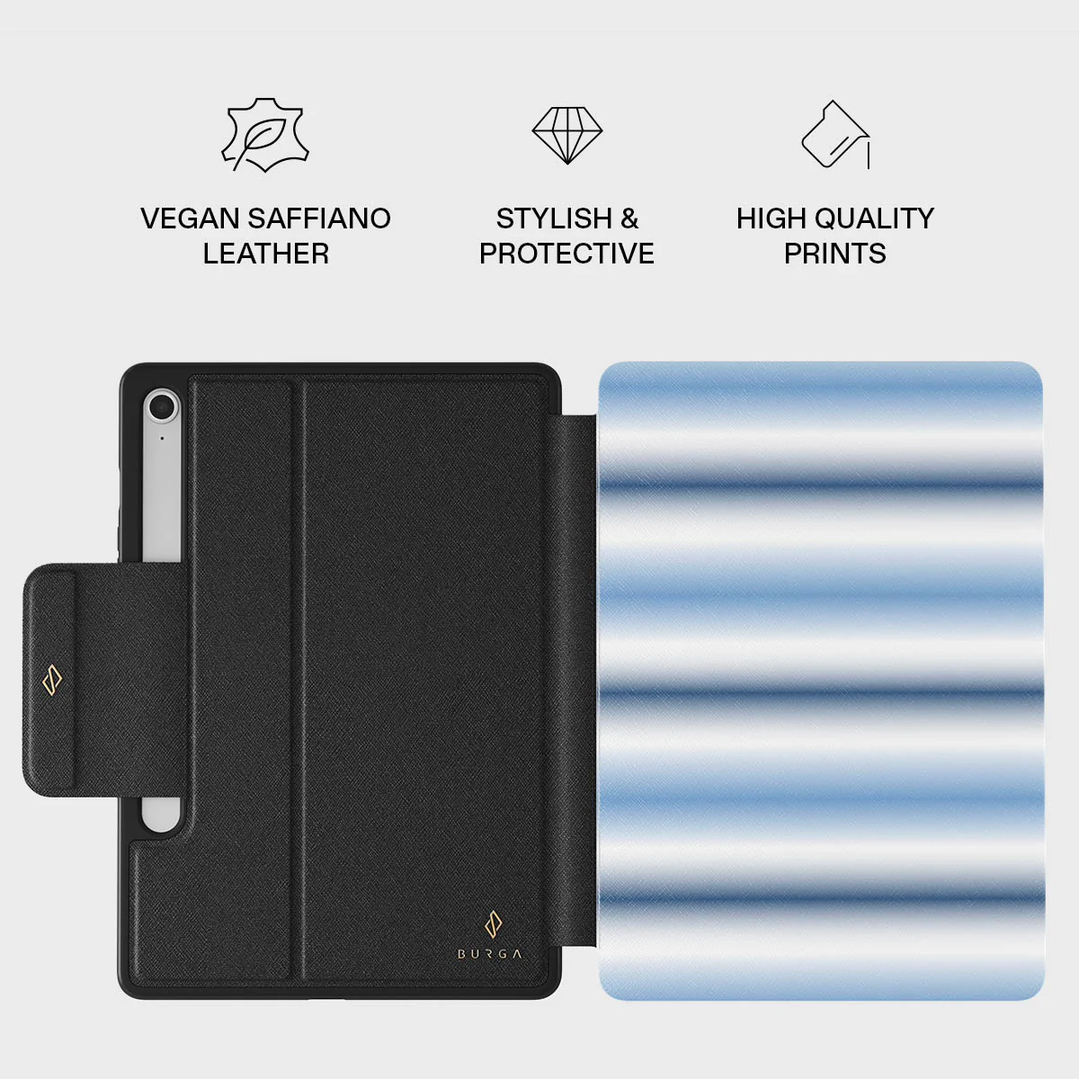 White Noise - Samsung Galaxy Tab S10 FE Case - Image 2