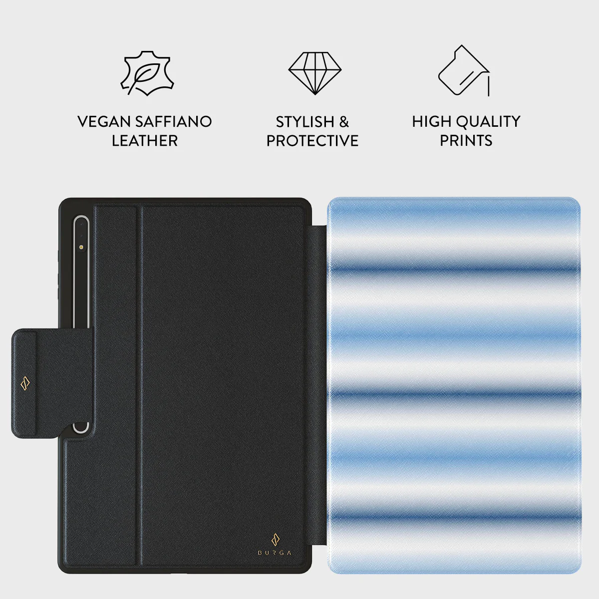 White Noise - Samsung Galaxy Tab S10 Ultra Case - Image 2