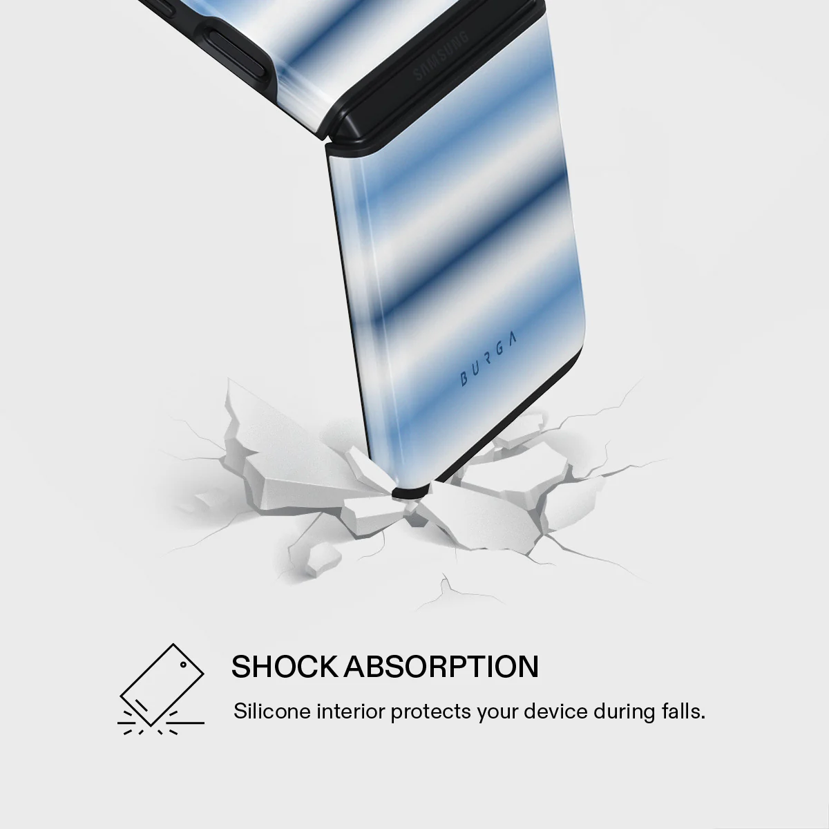 White Noise - Samsung Galaxy Z Flip 4 Case - Image 10